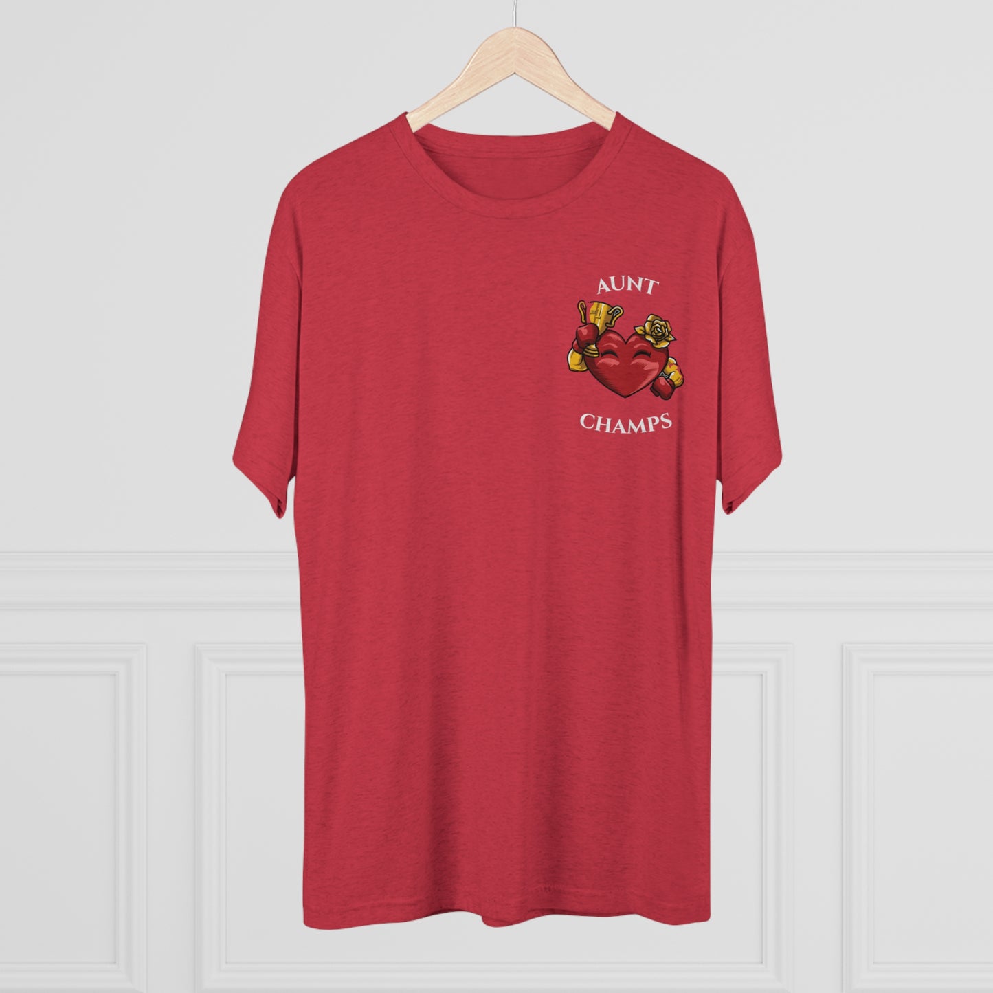 AUNT CHAMPS - PREMIUM SOFT - Unisex Tri-Blend Crew Tee (Next Level 6010)