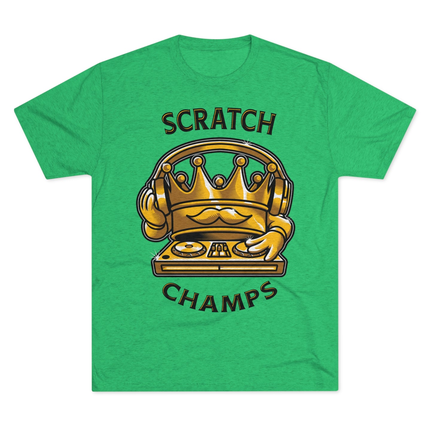 SCRATCH CHAMPS - PREMIUM SOFT - Unisex Tri-Blend Crew Tee (Next Level 6010)