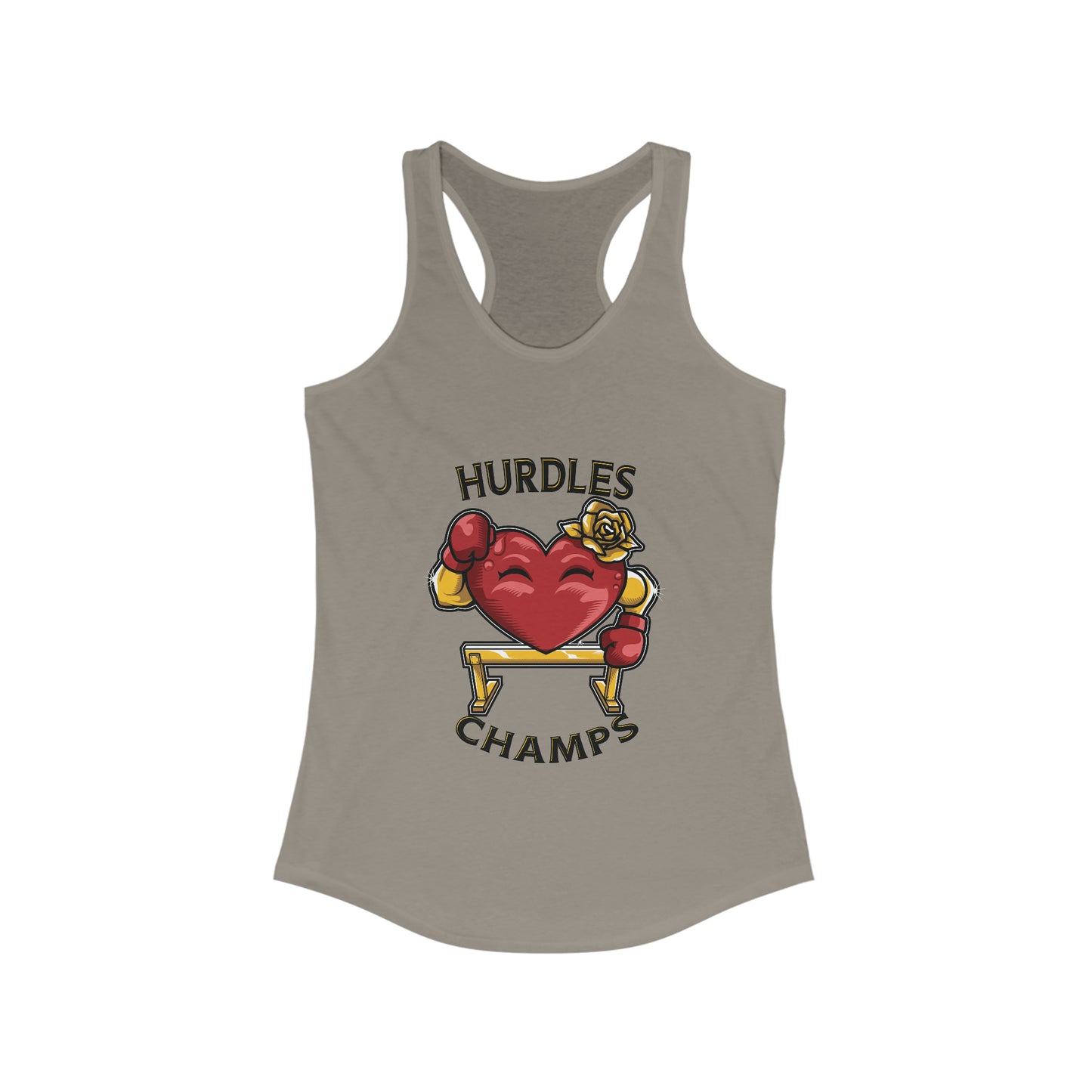 HURDLE CHAMPS - Women's Ideal Racerback Tank