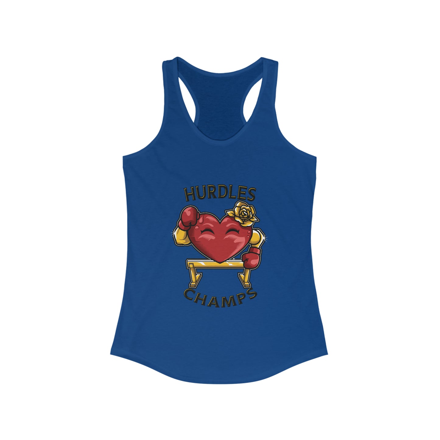 HURDLE CHAMPS - Women's Ideal Racerback Tank