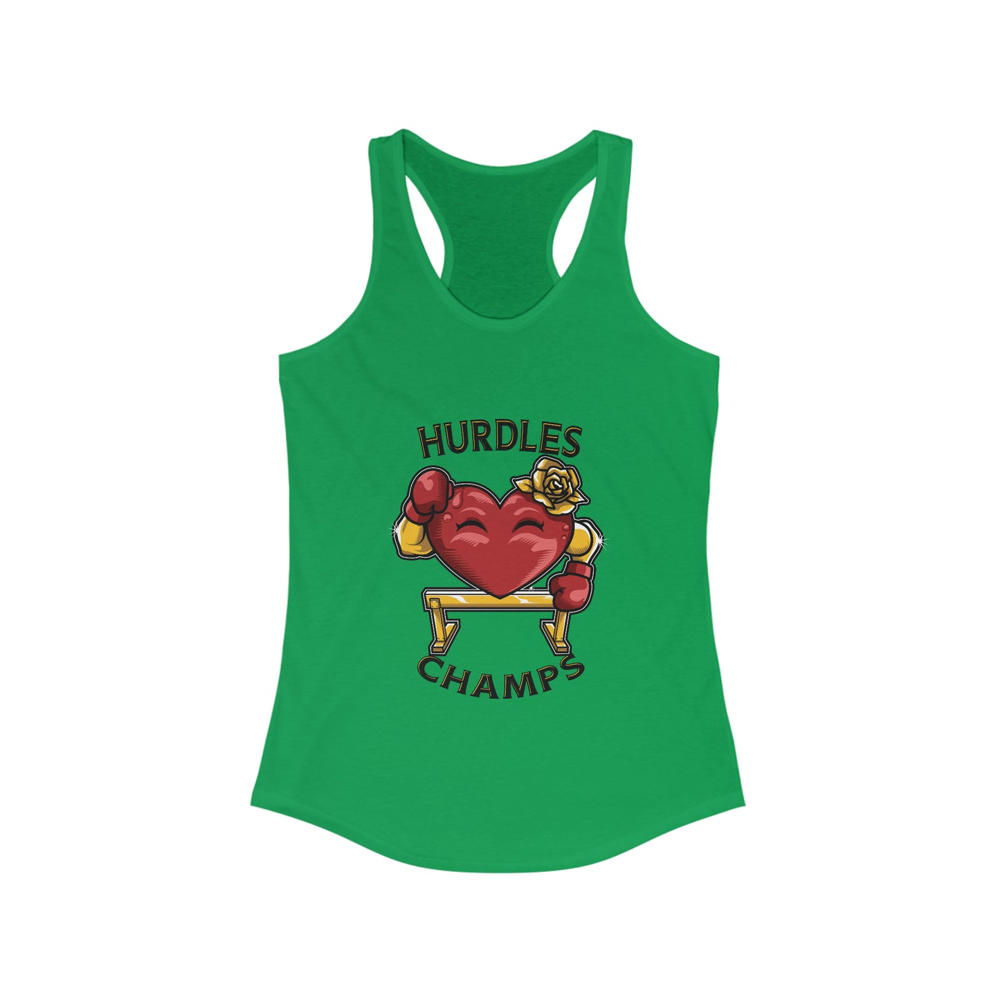HURDLE CHAMPS - Women's Ideal Racerback Tank