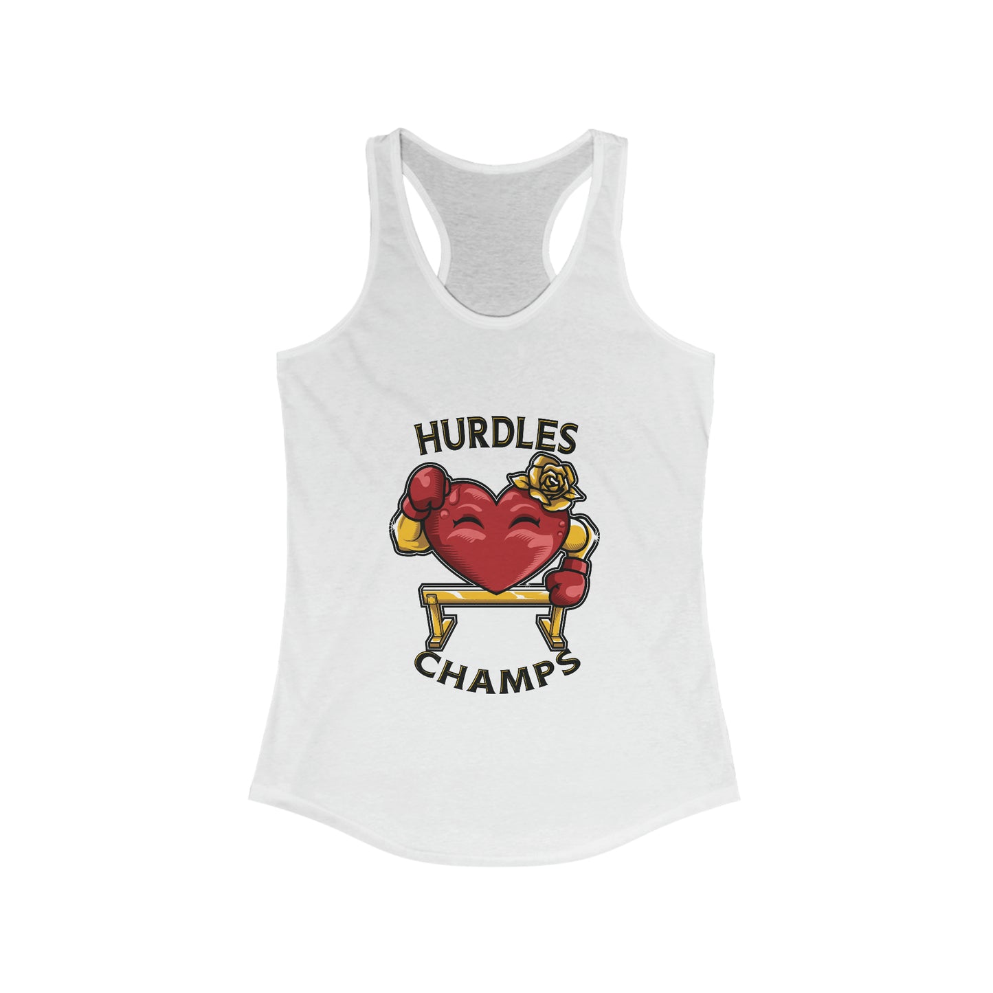 HURDLE CHAMPS - Women's Ideal Racerback Tank