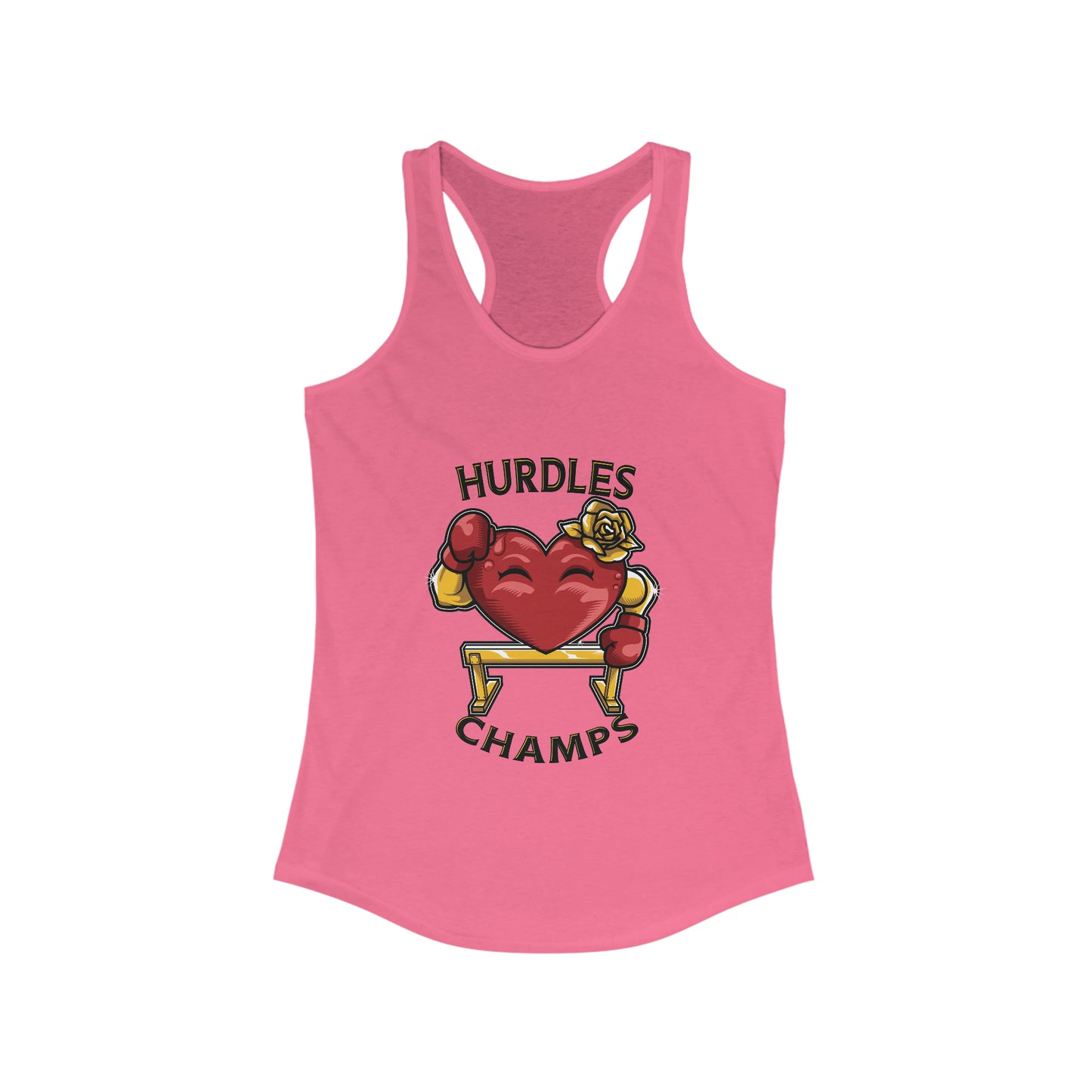 HURDLE CHAMPS - Women's Ideal Racerback Tank