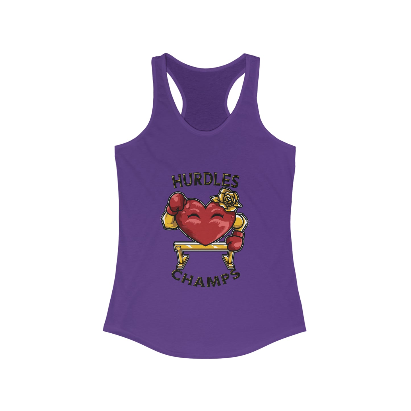 HURDLE CHAMPS - Women's Ideal Racerback Tank
