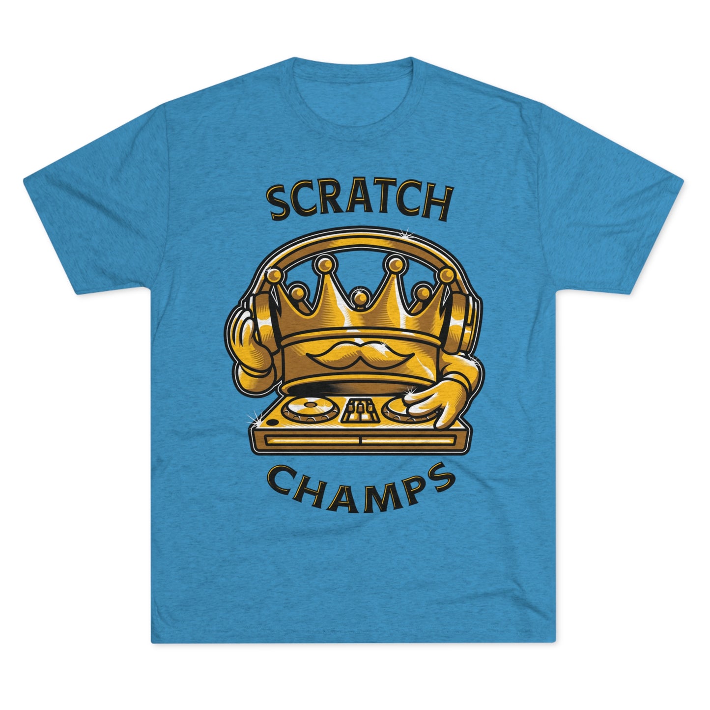 SCRATCH CHAMPS - PREMIUM SOFT - Unisex Tri-Blend Crew Tee (Next Level 6010)