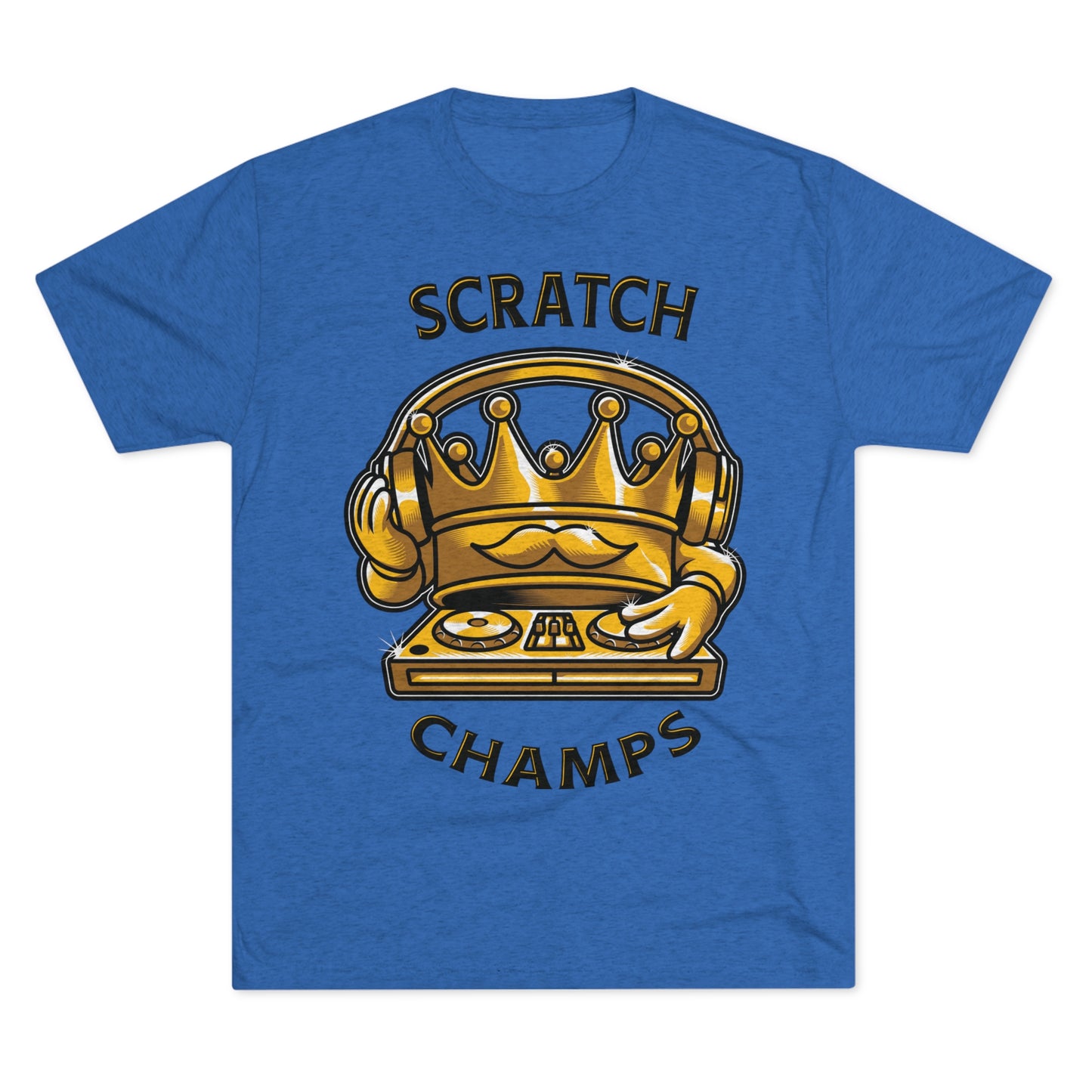 SCRATCH CHAMPS - PREMIUM SOFT - Unisex Tri-Blend Crew Tee (Next Level 6010)