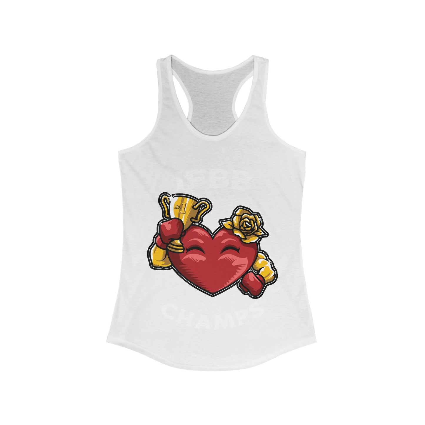 IFBB BODY BUILDING CHAMPS - Women's Ideal Racerback Tank