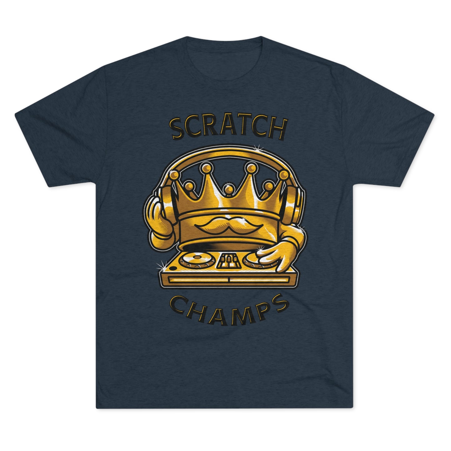 SCRATCH CHAMPS - PREMIUM SOFT - Unisex Tri-Blend Crew Tee (Next Level 6010)
