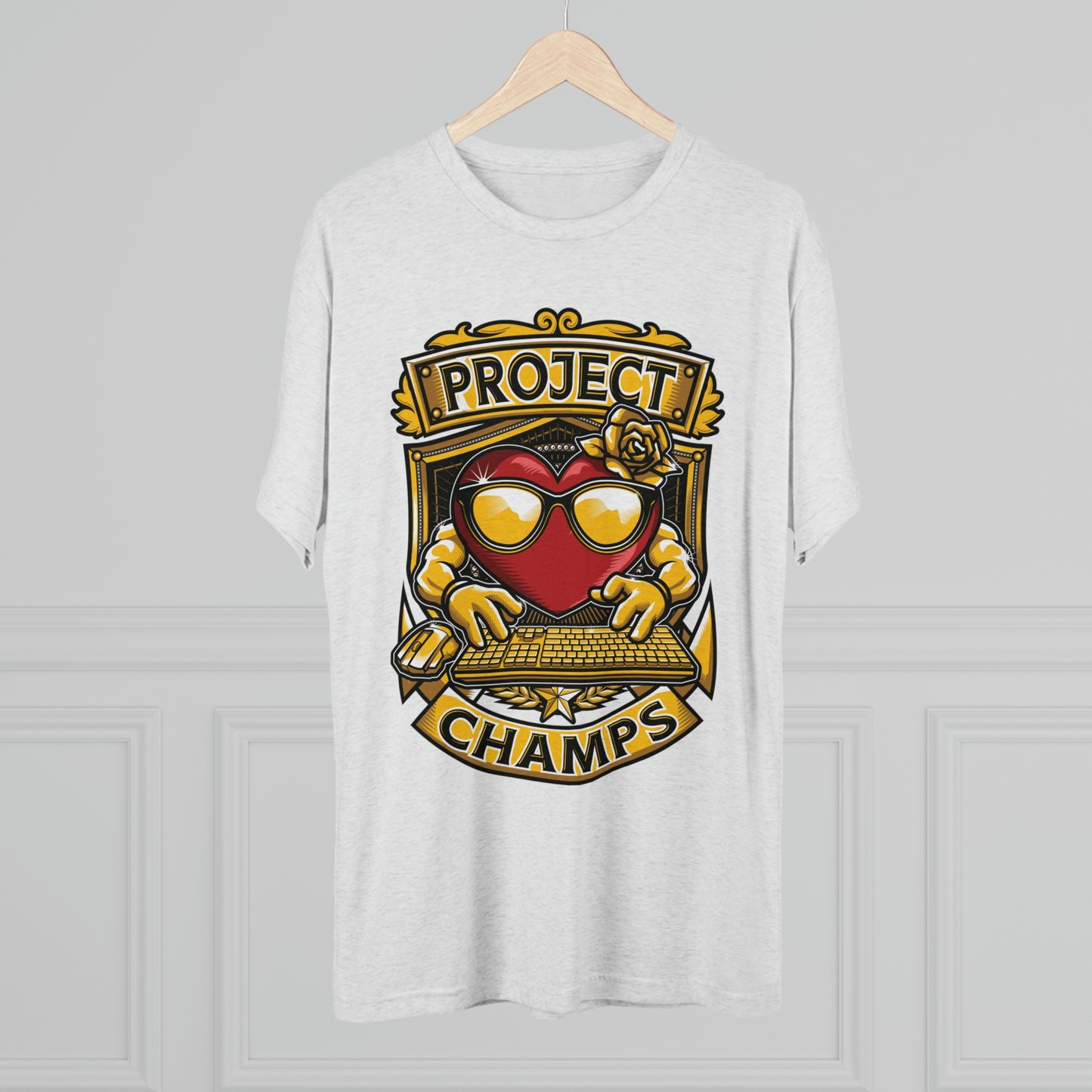 PROJECT CHAMPS - PREMIUM SOFT - Unisex Tri-Blend Crew Tee (Next Level 6010)