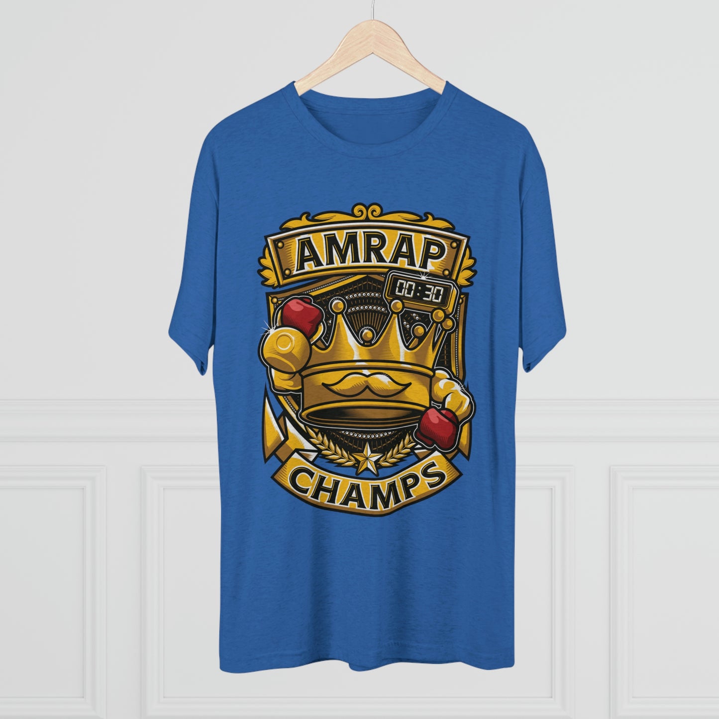 AMRAP CHAMPS - PREMIUM SOFT - Unisex Tri-Blend Crew Tee (Next Level 6010)