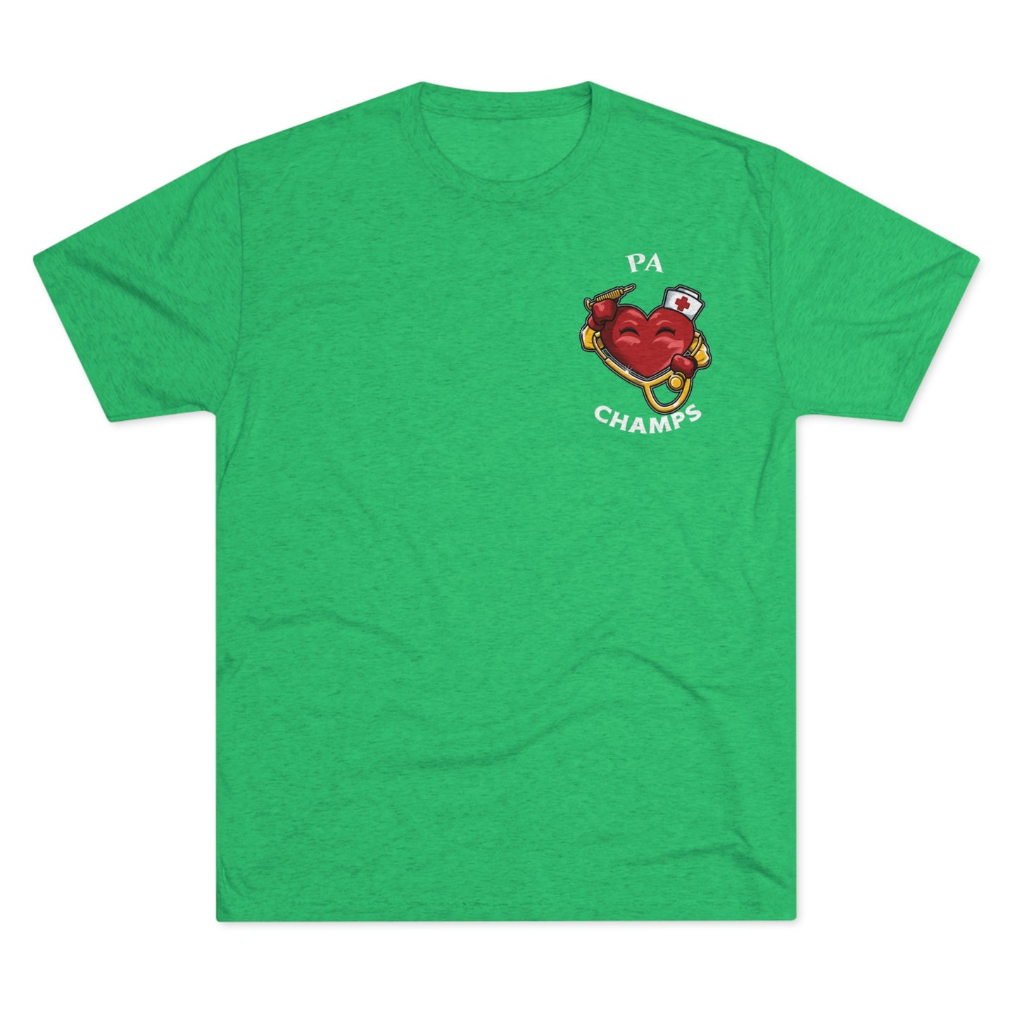 PA CHAMPS (Small Logo) - PREMIUM SOFT - Unisex Tri-Blend Crew Tee (Next Level 6010)