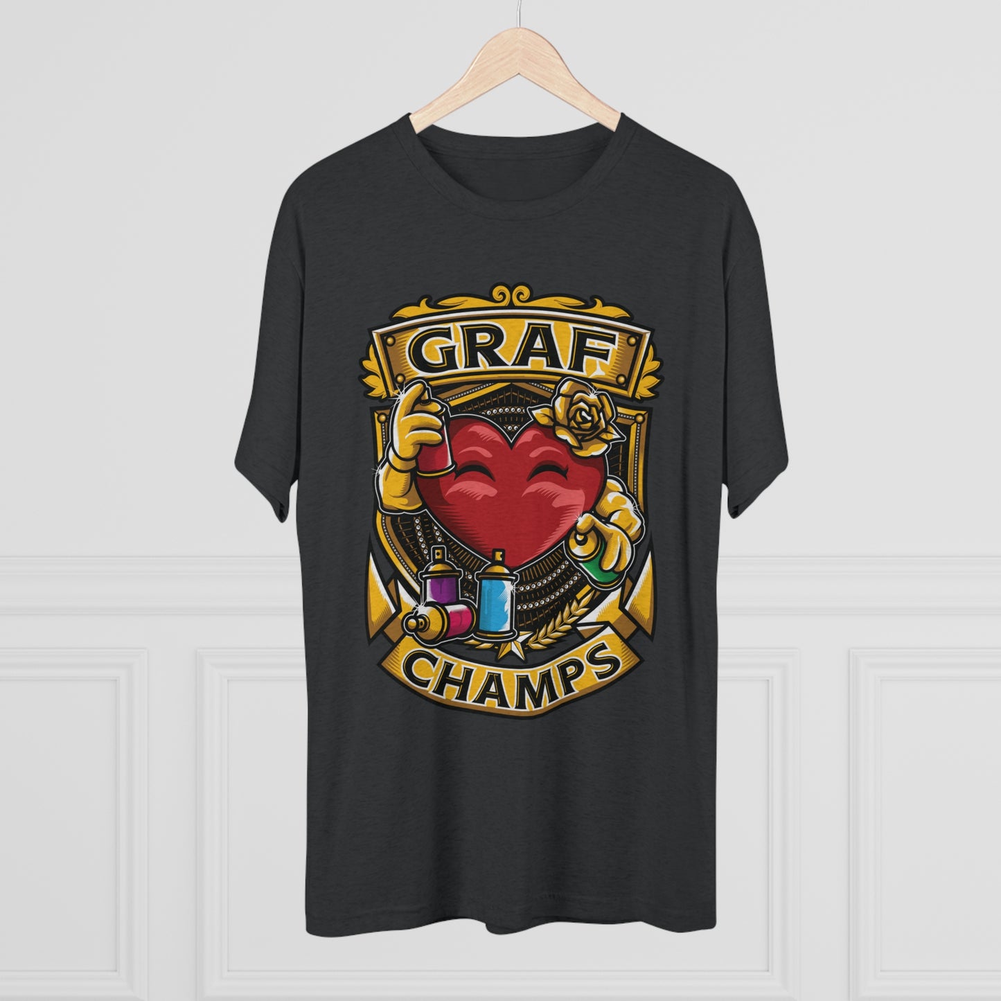 GRAF CHAMPS - PREMIUM SOFT - Unisex Tri-Blend Crew Tee (Next Level 6010)
