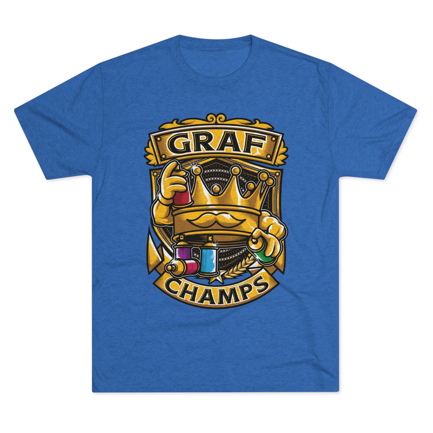 GRAF CHAMPS - PREMIUM SOFT - Unisex Tri-Blend Crew Tee (Next Level 6010)