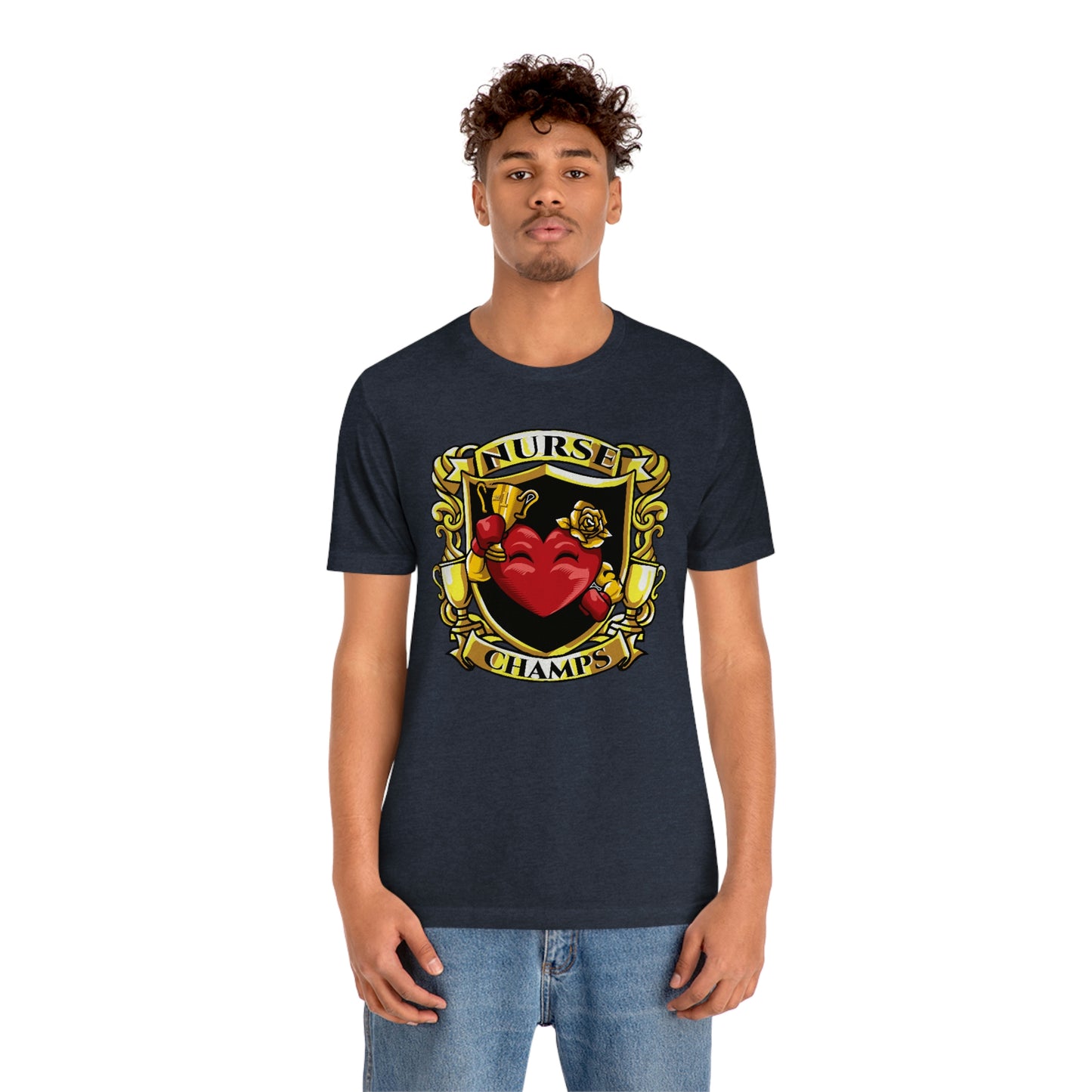 Nurse Champs! - Unisex Jersey Short Sleeve Tee (Bella+Canvas)