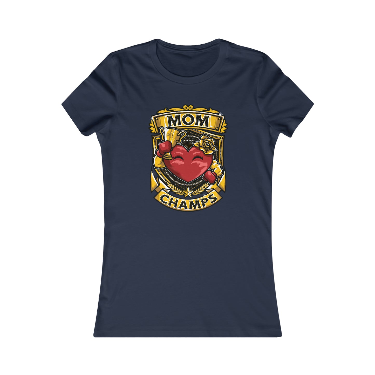 Mom Champs! Women's Favorite Tee (Bella+Canva)