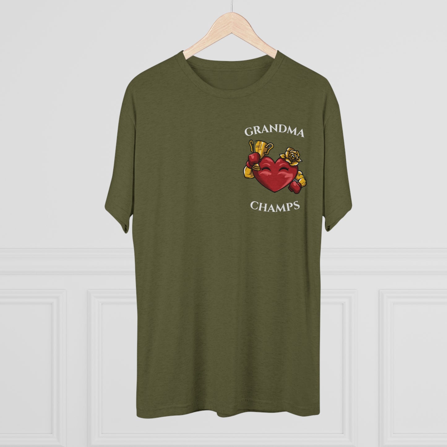 GRANDMA CHAMPS - PREMIUM SOFT - Unisex Tri-Blend Crew Tee (Next Level 6010)