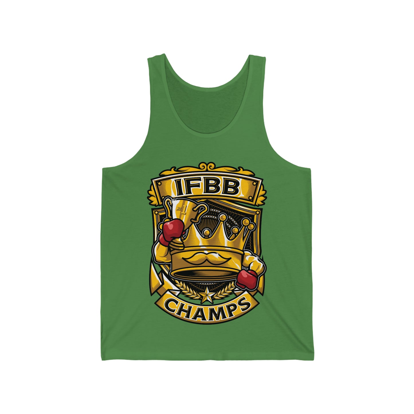 IFBB CHAMPS - PREMIUM SOFT - Unisex Jersey Tank (Bella+Canvas 3480)