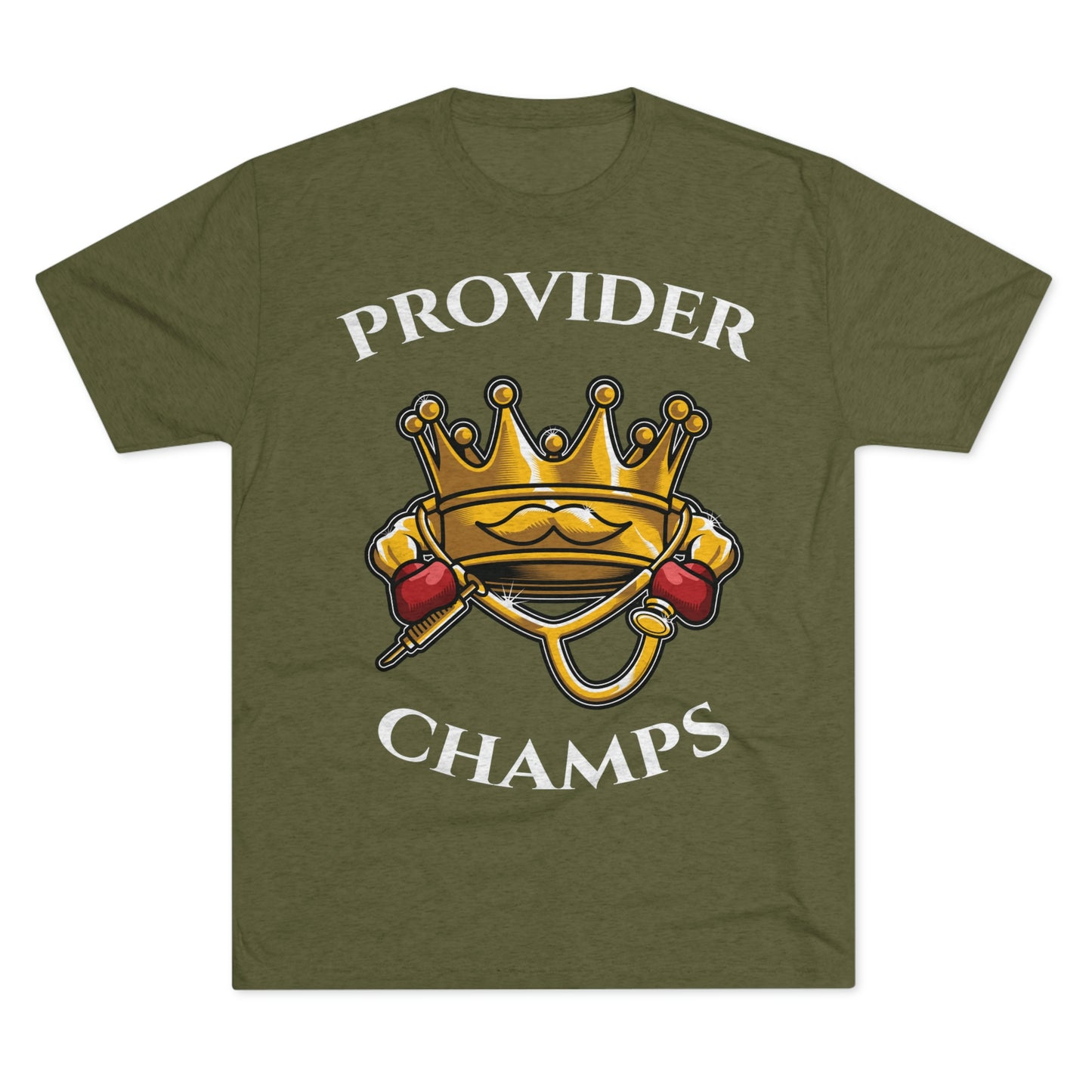 PROVIDER CHAMPS - PREMIUM SOFT - Unisex Tri-Blend Crew Tee (Next Level 6010)
