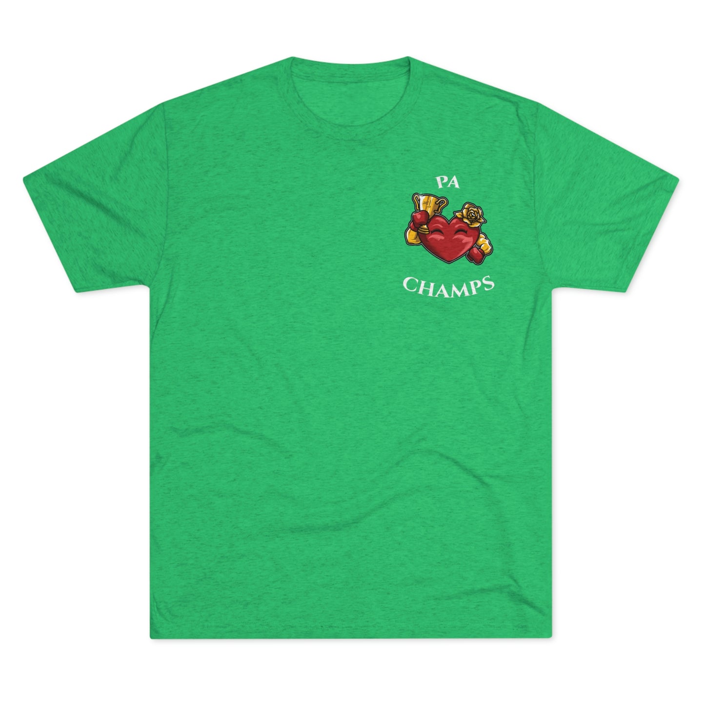 PA CHAMPS (Alternate Small Logo) - PREMIUM SOFT - Unisex Tri-Blend Crew Tee (Next Level 6010)
