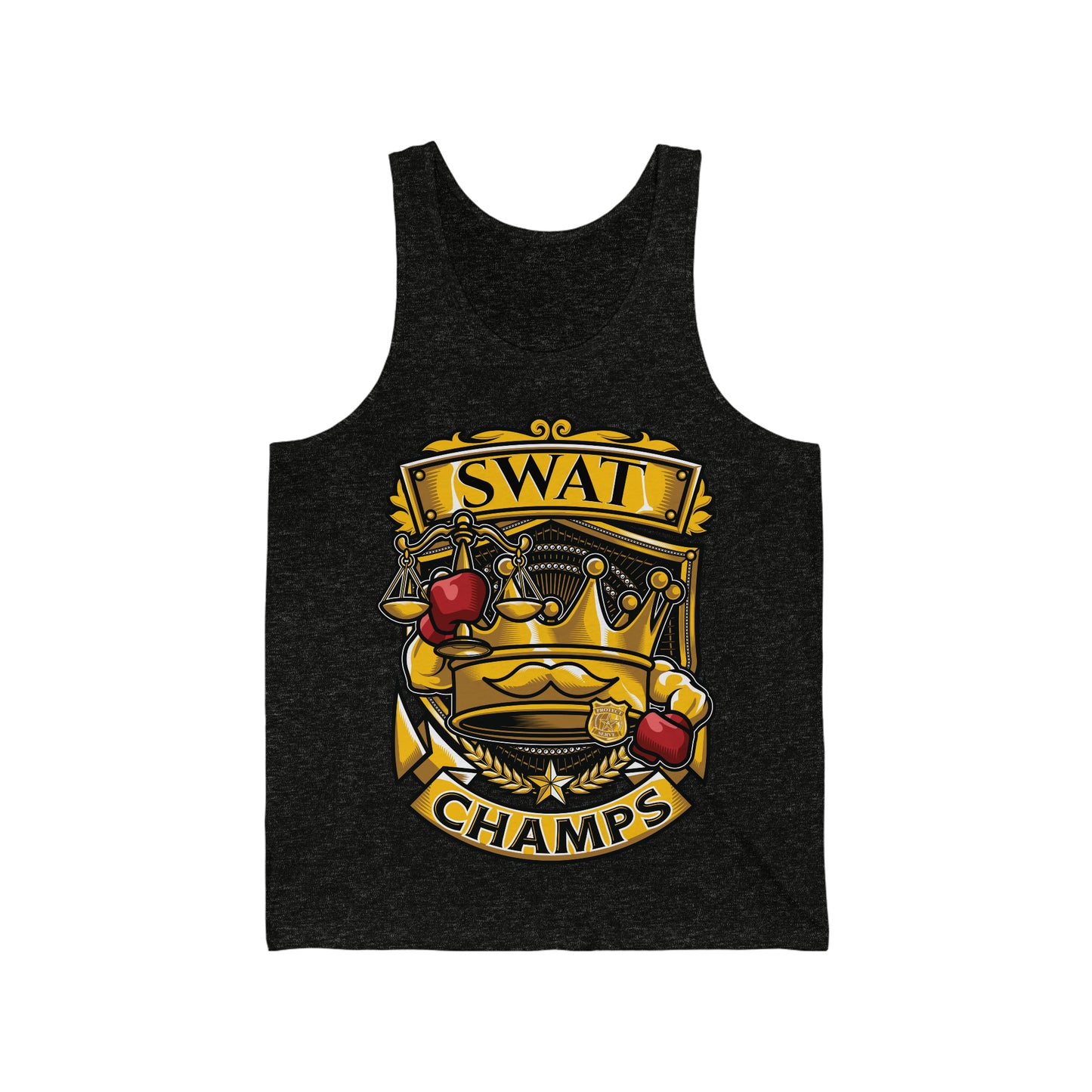 SWAT CHAMPS - PREMIUM SOFT - Unisex Jersey Tank (Bella+Canvas 3480)