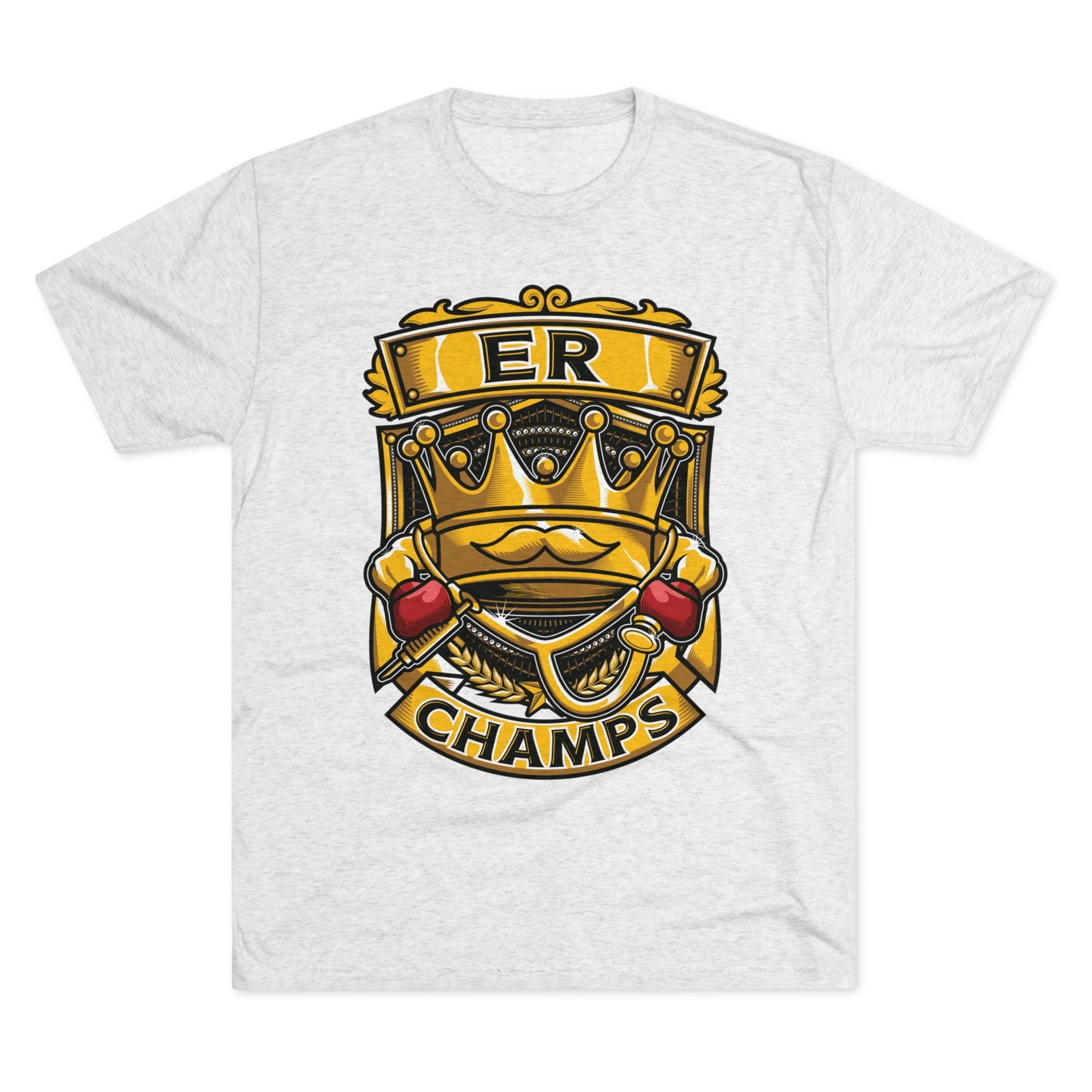 ER CHAMPS - PREMIUM SOFT - Unisex Tri-Blend Crew Tee (Next Level 6010)