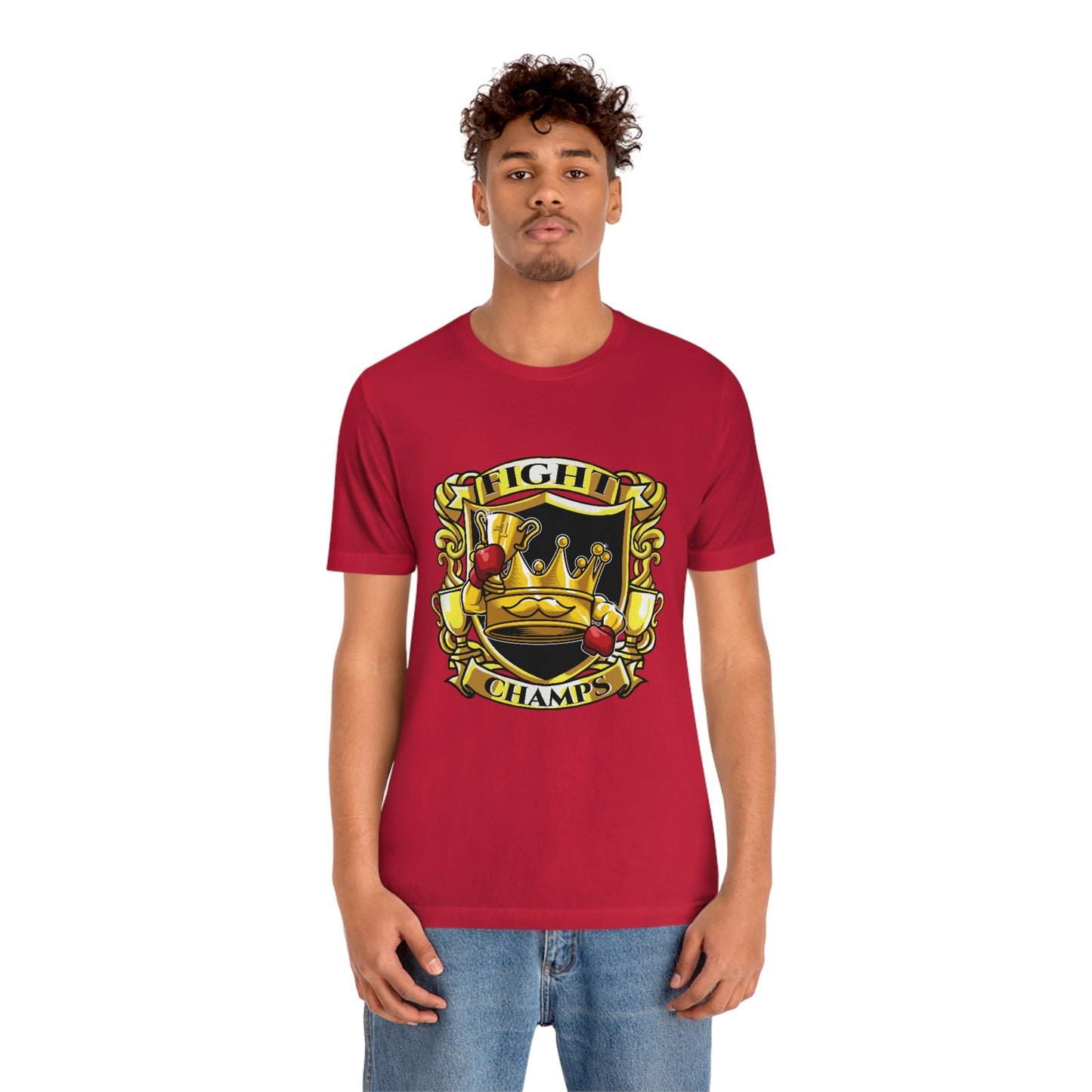 Fight Champs! Unisex Jersey Short Sleeve Tee (Bella+Canvas)