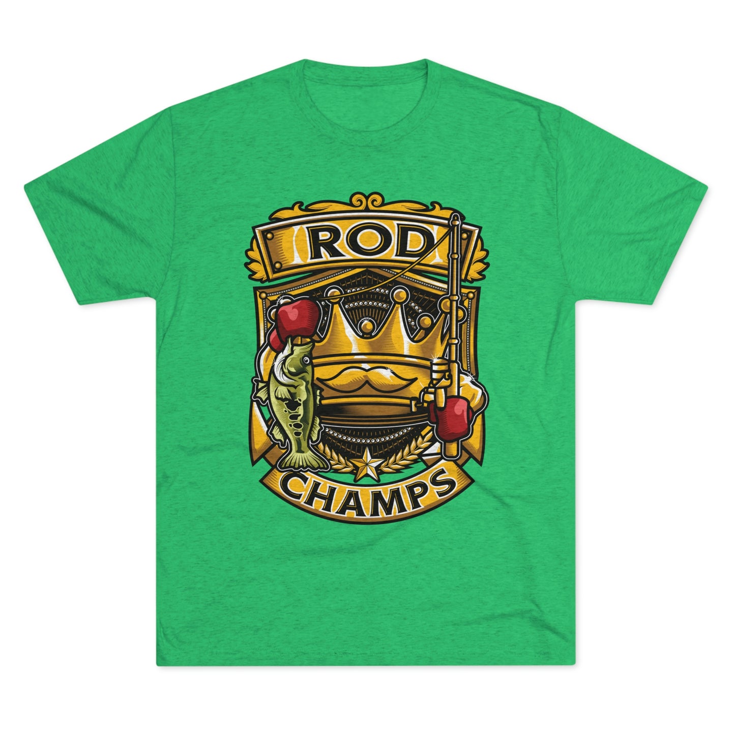 ROD CHAMPS - PREMIUM SOFT - Unisex Tri-Blend Crew Tee (Next Level 6010)