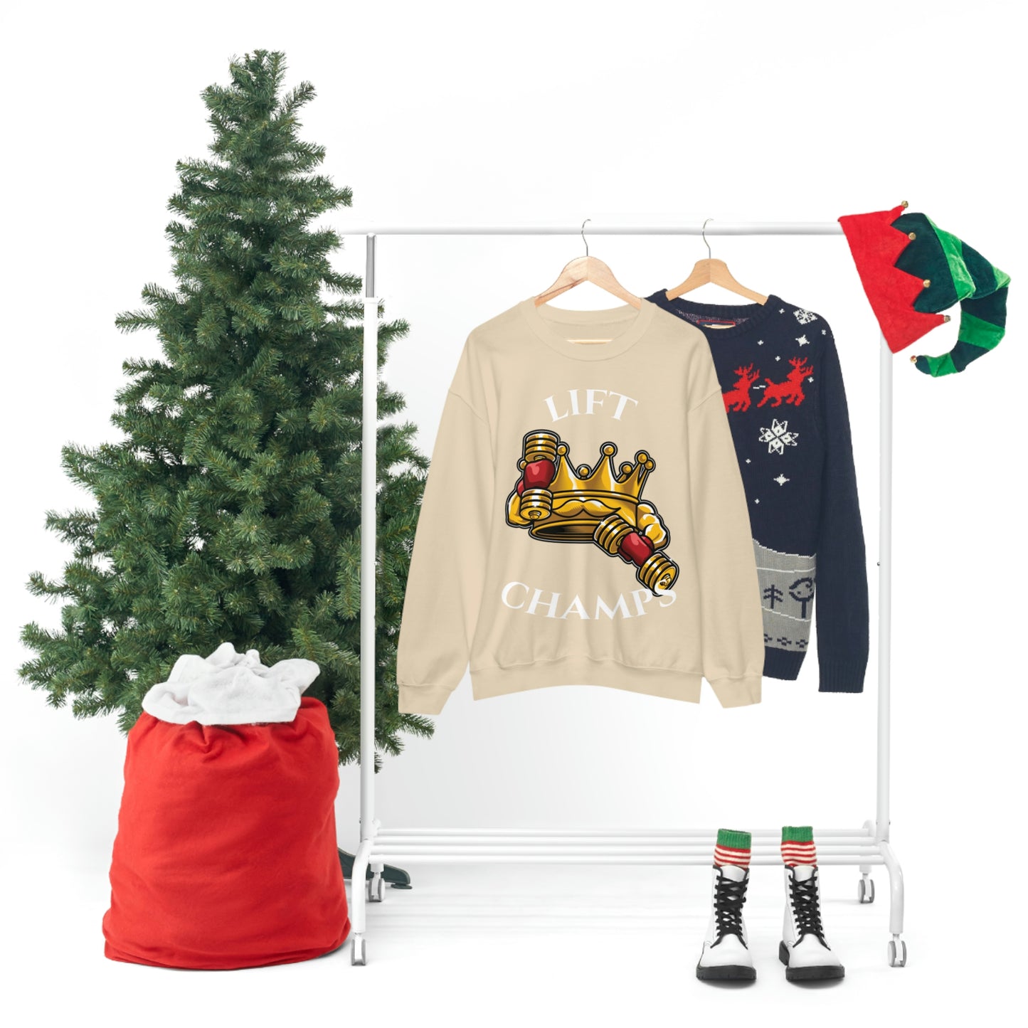 Lift Champs! - Unisex Heavy Blend™ Crewneck Sweatshirt