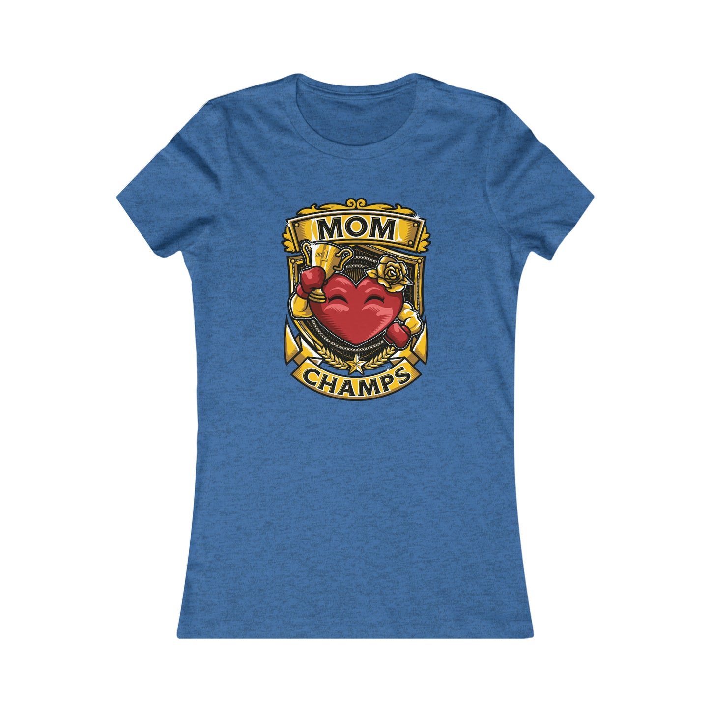 Mom Champs! Women's Favorite Tee (Bella+Canva)