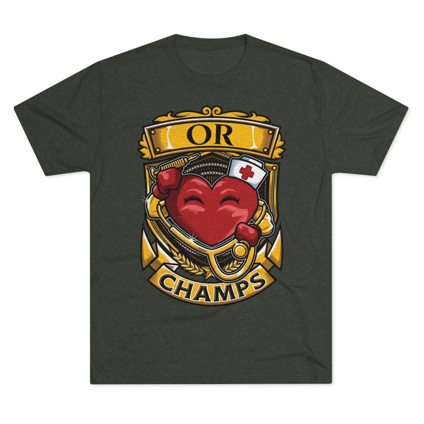 OR CHAMPS - PREMIUM SOFT - Unisex Tri-Blend Crew Tee (Next Level 6010)