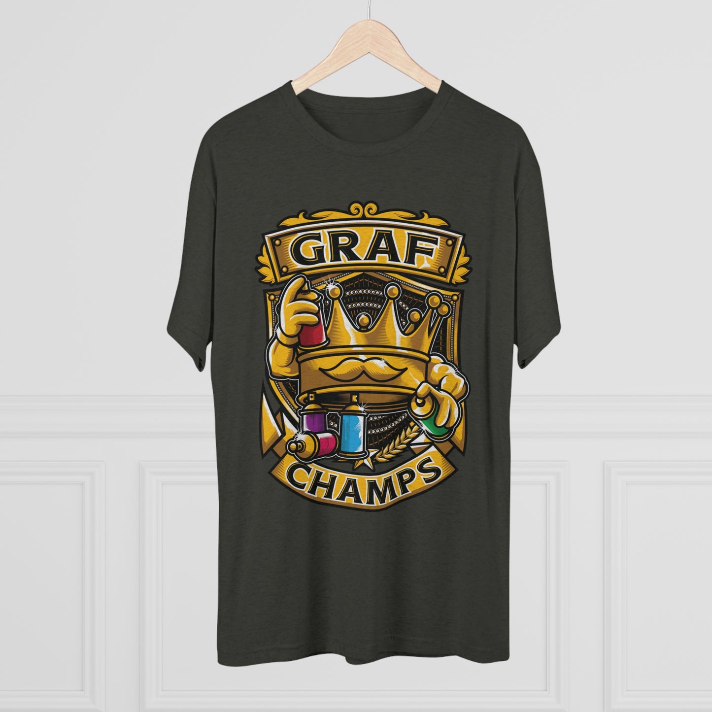GRAF CHAMPS - PREMIUM SOFT - Unisex Tri-Blend Crew Tee (Next Level 6010)