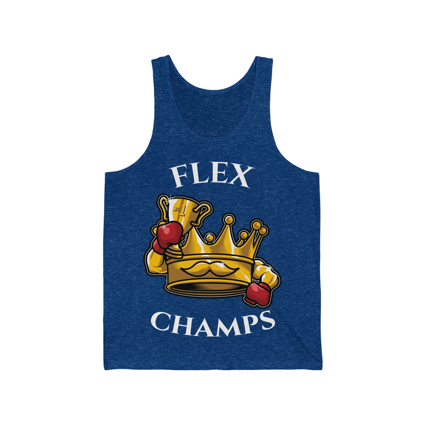 FLEX CHAMPS - PREMIUM SOFT - Unisex Jersey Tank (Bella+Canvas 3480)