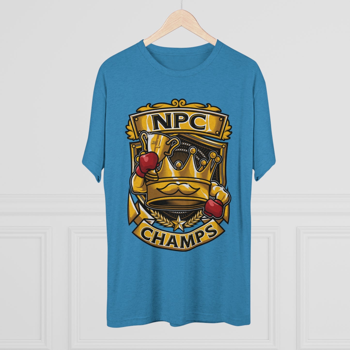 NPC CHAMPS - PREMIUM SOFT - Unisex Tri-Blend Crew Tee (Next Level 6010)