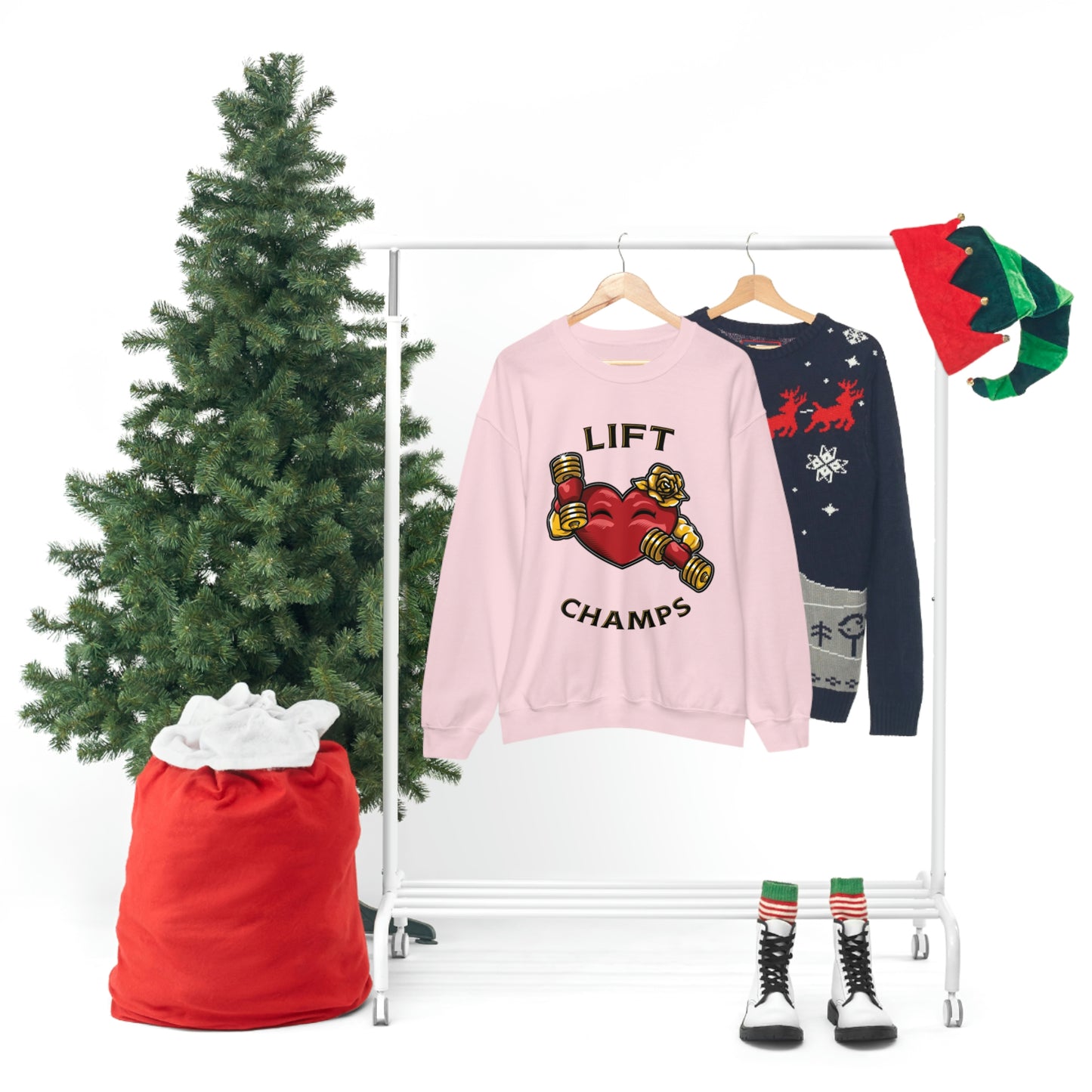 Lift Champs! - Unisex Heavy Blend™ Crewneck Sweatshirt