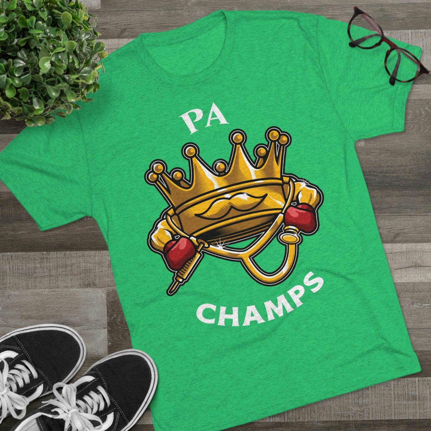PA CHAMPS - PREMIUM SOFT - Unisex Tri-Blend Crew Tee (Next Level 6010)