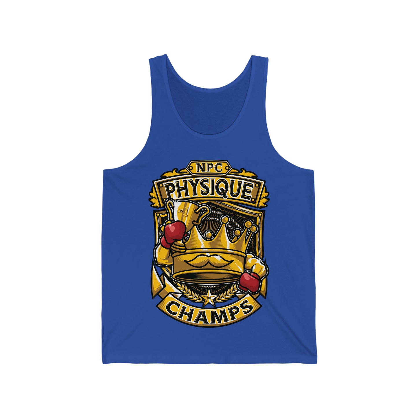 NPC PHYSIQUE CHAMPS - PREMIUM SOFT - Unisex Jersey Tank (Bella+Canvas 3480)