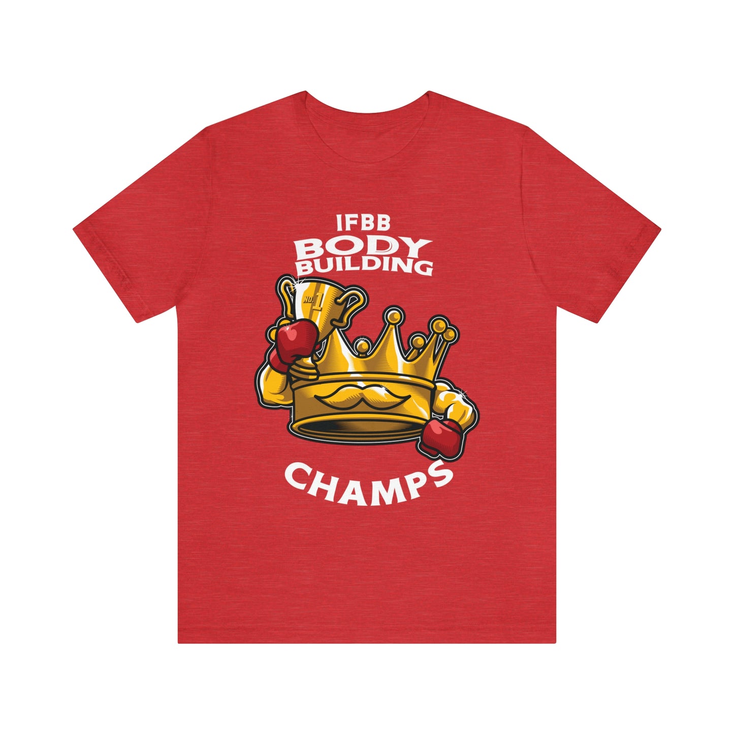 IFBB BODY BUILDING CHAMPS (v2) - Unisex Jersey Short Sleeve Tee (Bella+Canvas)