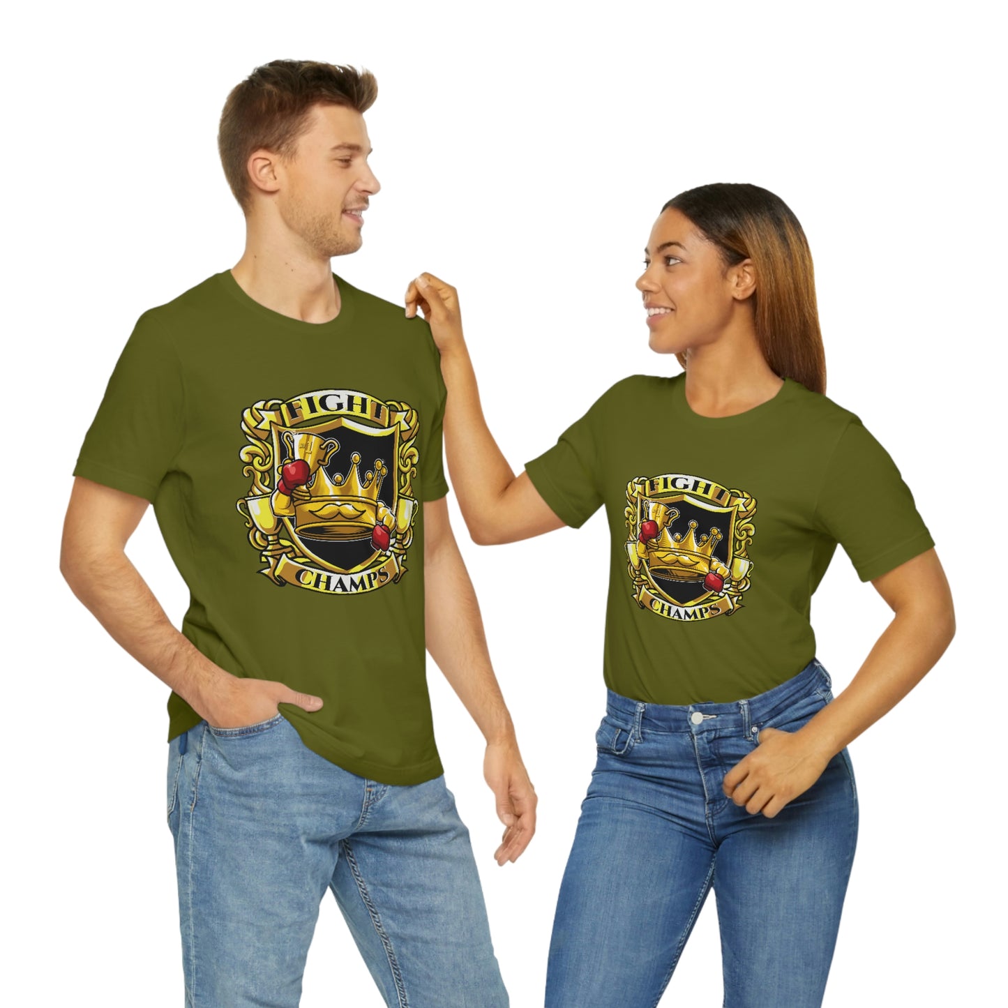 Fight Champs! Unisex Jersey Short Sleeve Tee (Bella+Canvas)