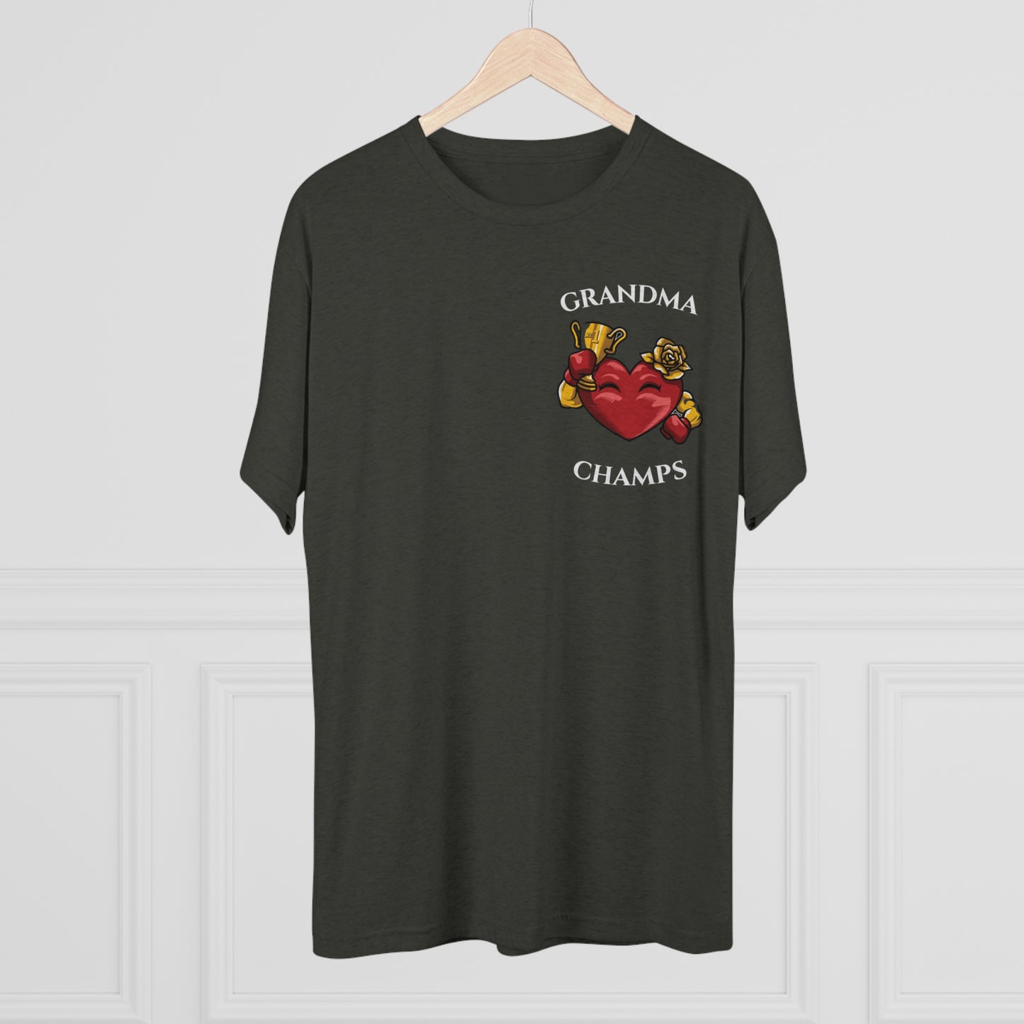 GRANDMA CHAMPS - PREMIUM SOFT - Unisex Tri-Blend Crew Tee (Next Level 6010)