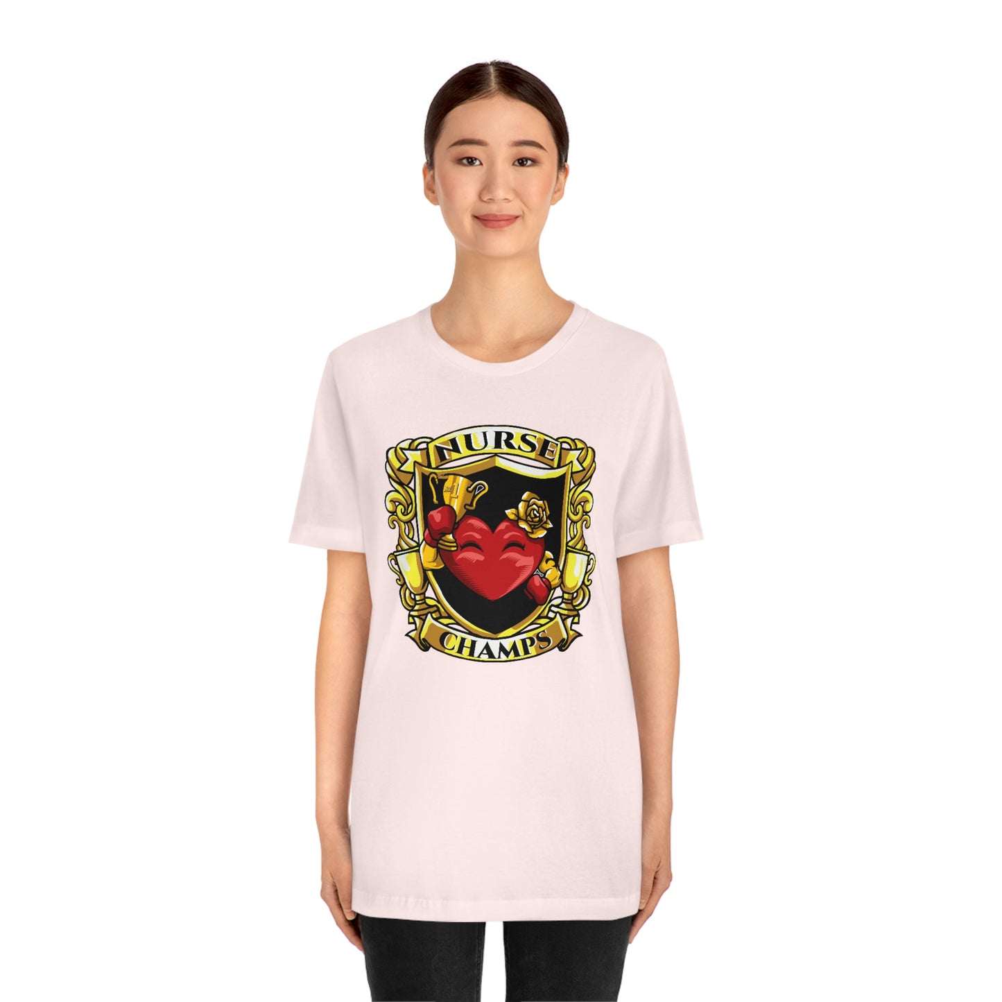 Nurse Champs! - Unisex Jersey Short Sleeve Tee (Bella+Canvas)