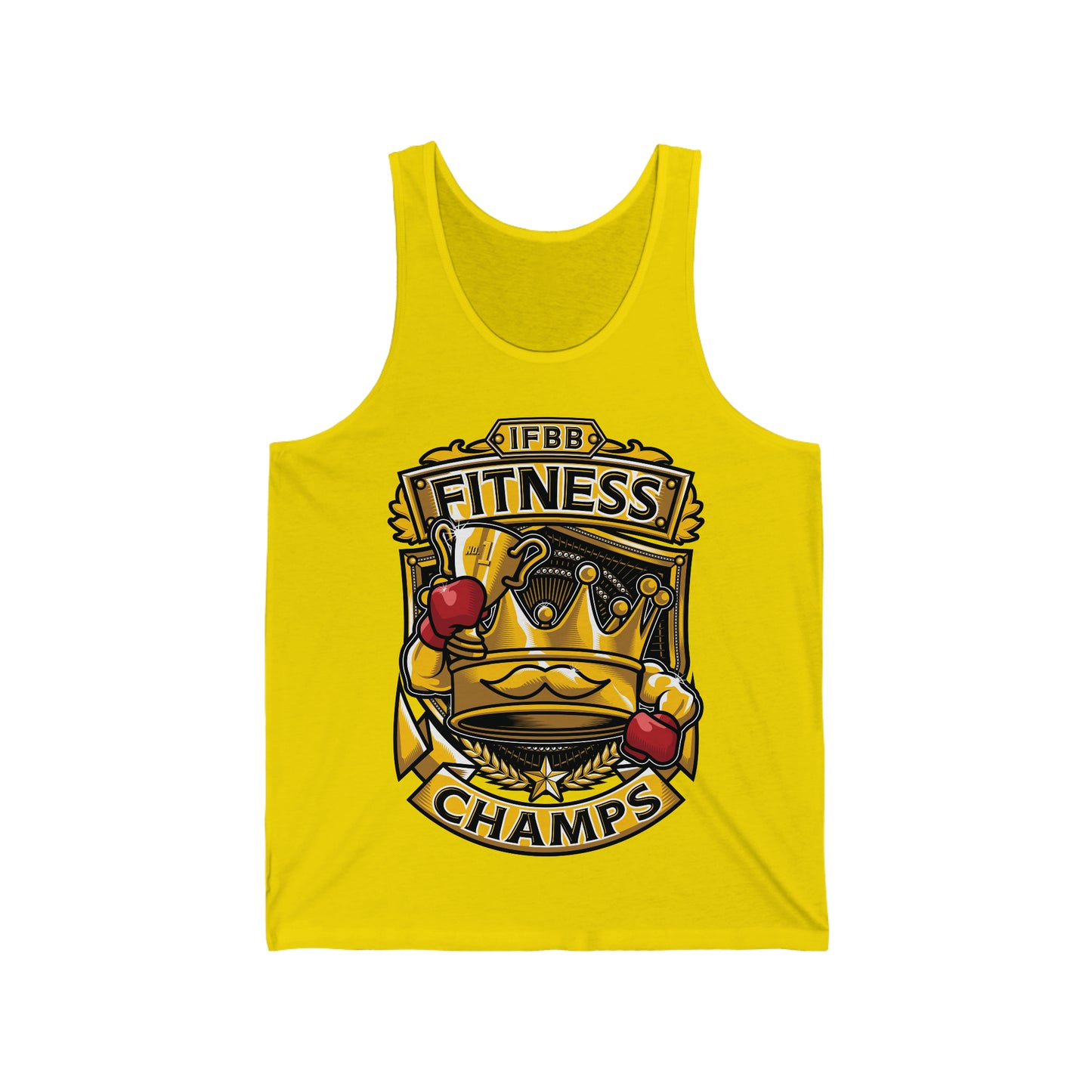 IFBB FITNESS CHAMPS - PREMIUM SOFT - Unisex Jersey Tank (Bella+Canvas 3480)