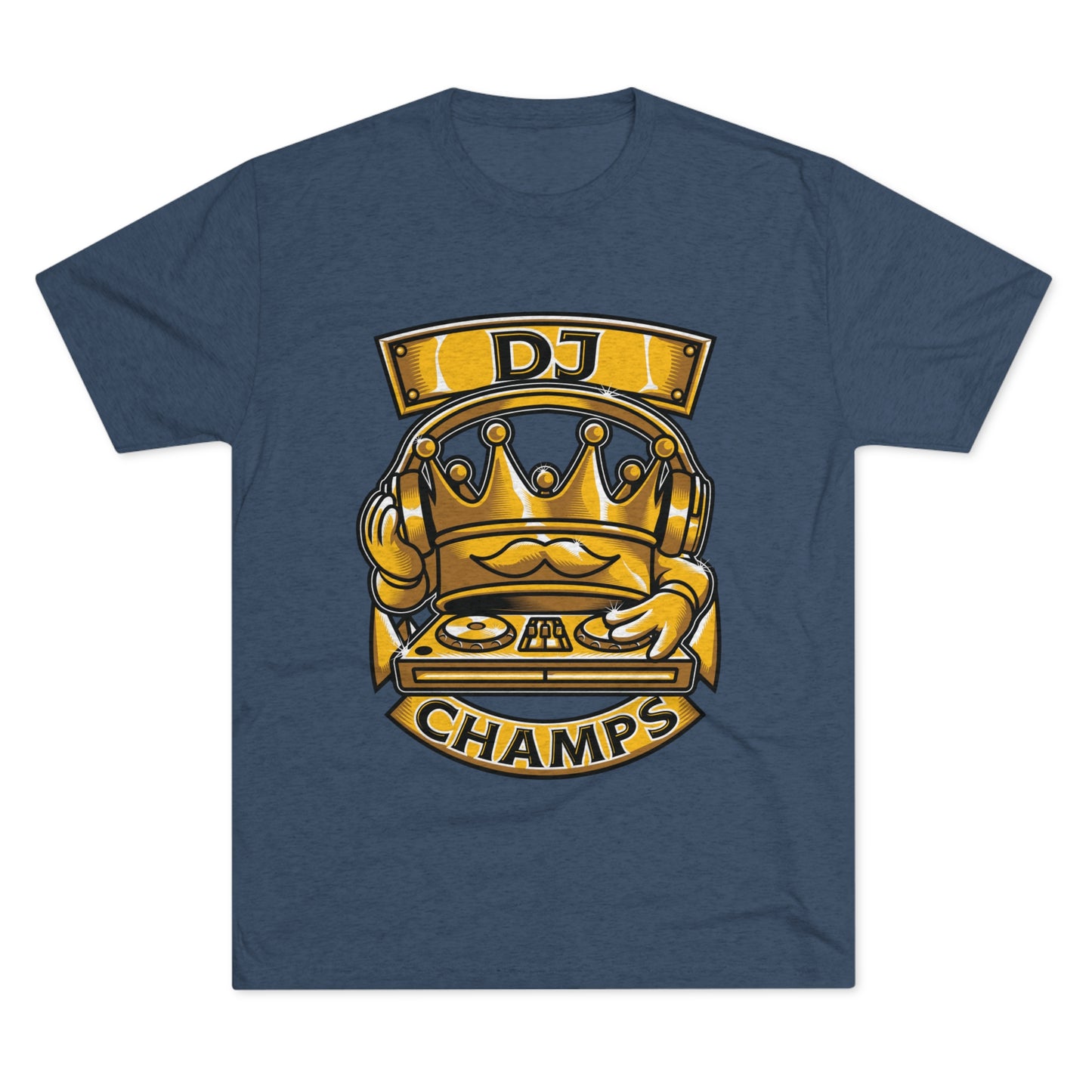 DJ CHAMPS - PREMIUM SOFT - Unisex Tri-Blend Crew Tee (Next Level 6010)