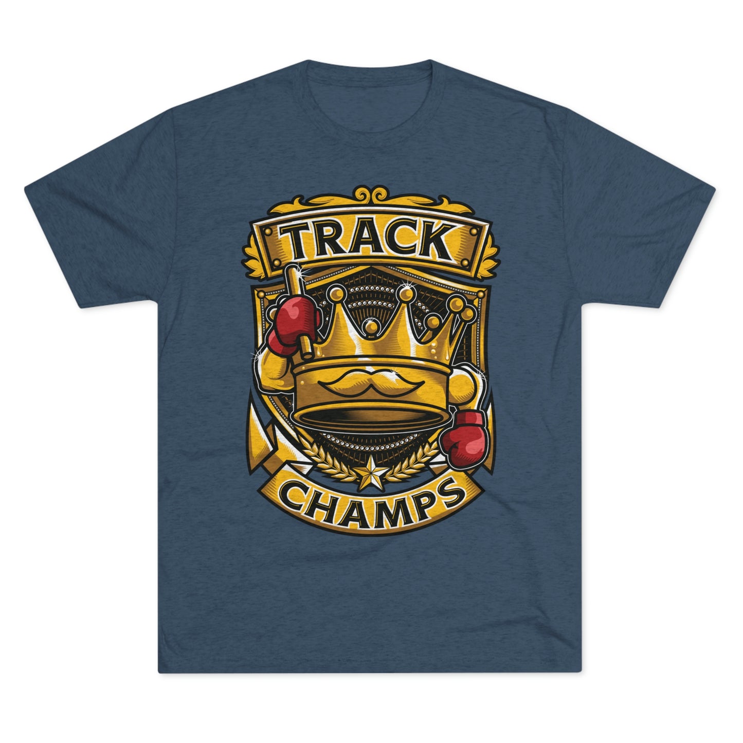 TRACK CHAMPS - PREMIUM SOFT - Unisex Tri-Blend Crew Tee (Next Level 6010)