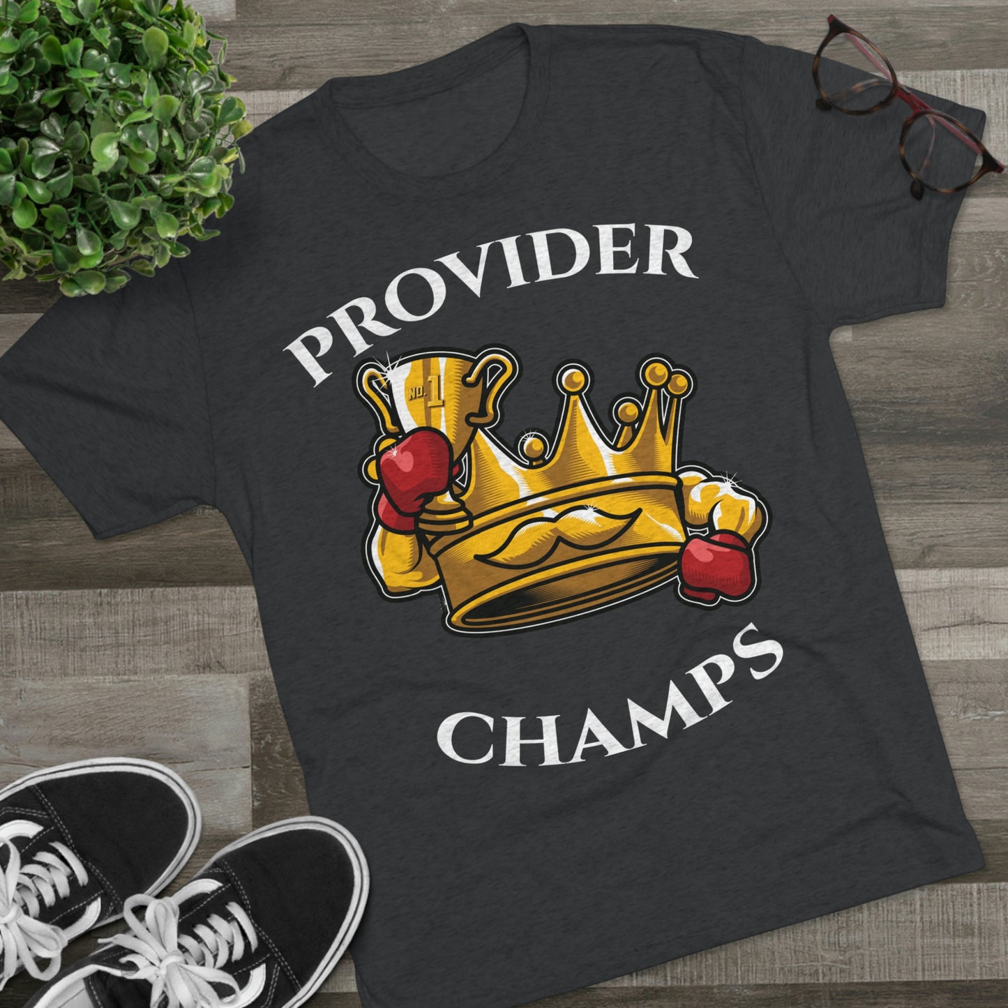 PROVIDER CHAMPS (Alternate Design) - PREMIUM SOFT - Unisex Tri-Blend Crew Tee (Next Level 6010)