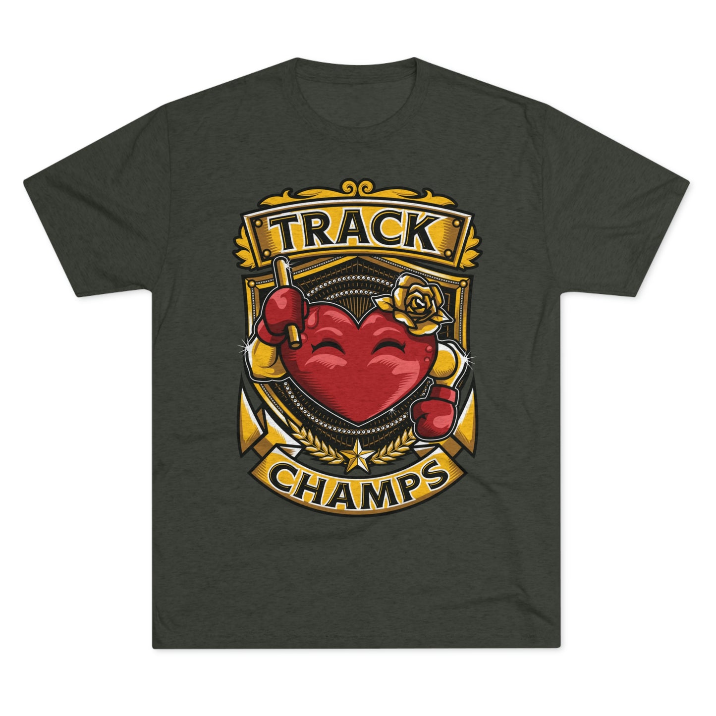 TRACK CHAMPS - PREMIUM SOFT - Unisex Tri-Blend Crew Tee (Next Level 6010)