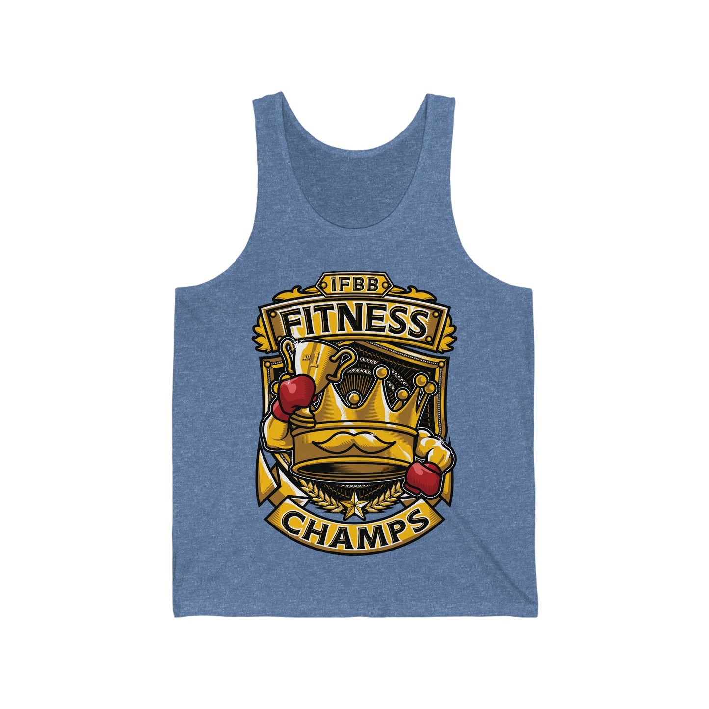 IFBB FITNESS CHAMPS - PREMIUM SOFT - Unisex Jersey Tank (Bella+Canvas 3480)