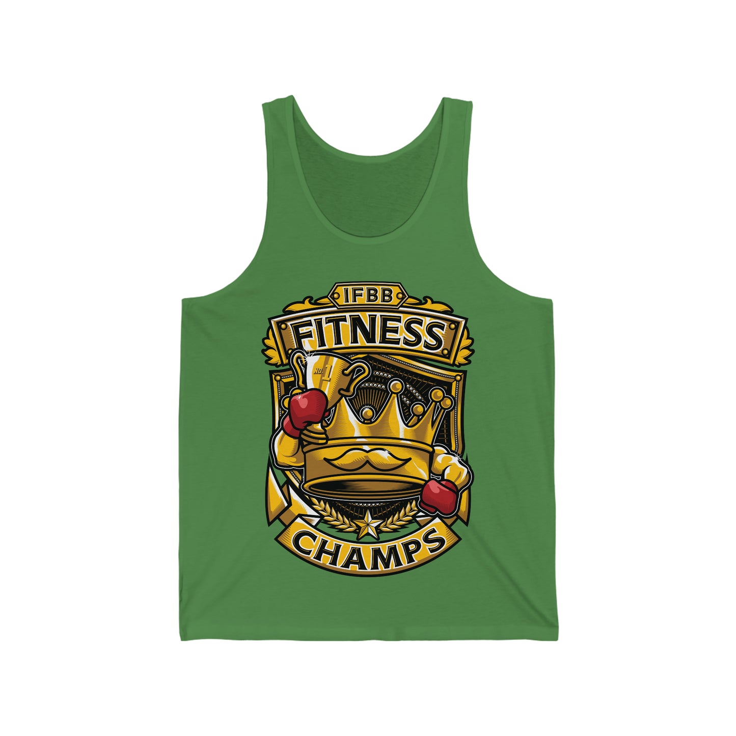 IFBB FITNESS CHAMPS - PREMIUM SOFT - Unisex Jersey Tank (Bella+Canvas 3480)