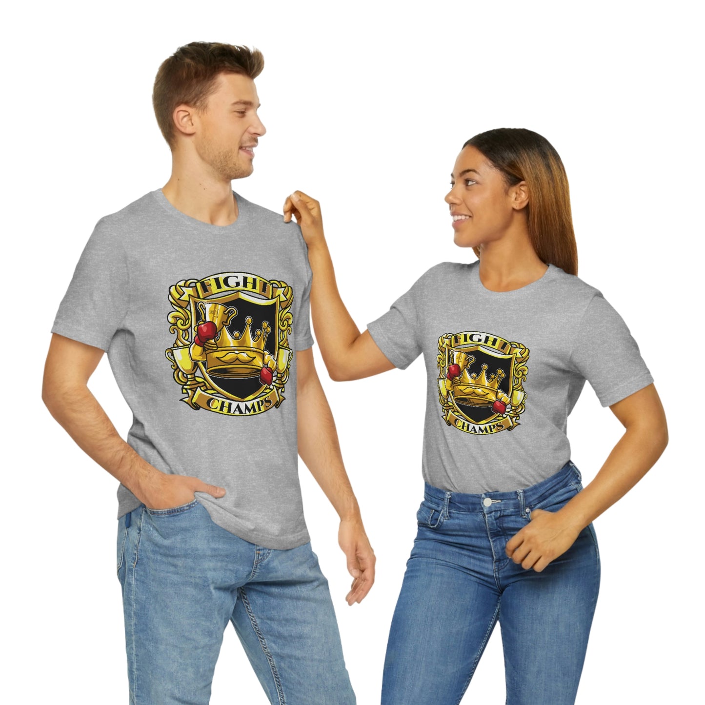 Fight Champs! Unisex Jersey Short Sleeve Tee (Bella+Canvas)