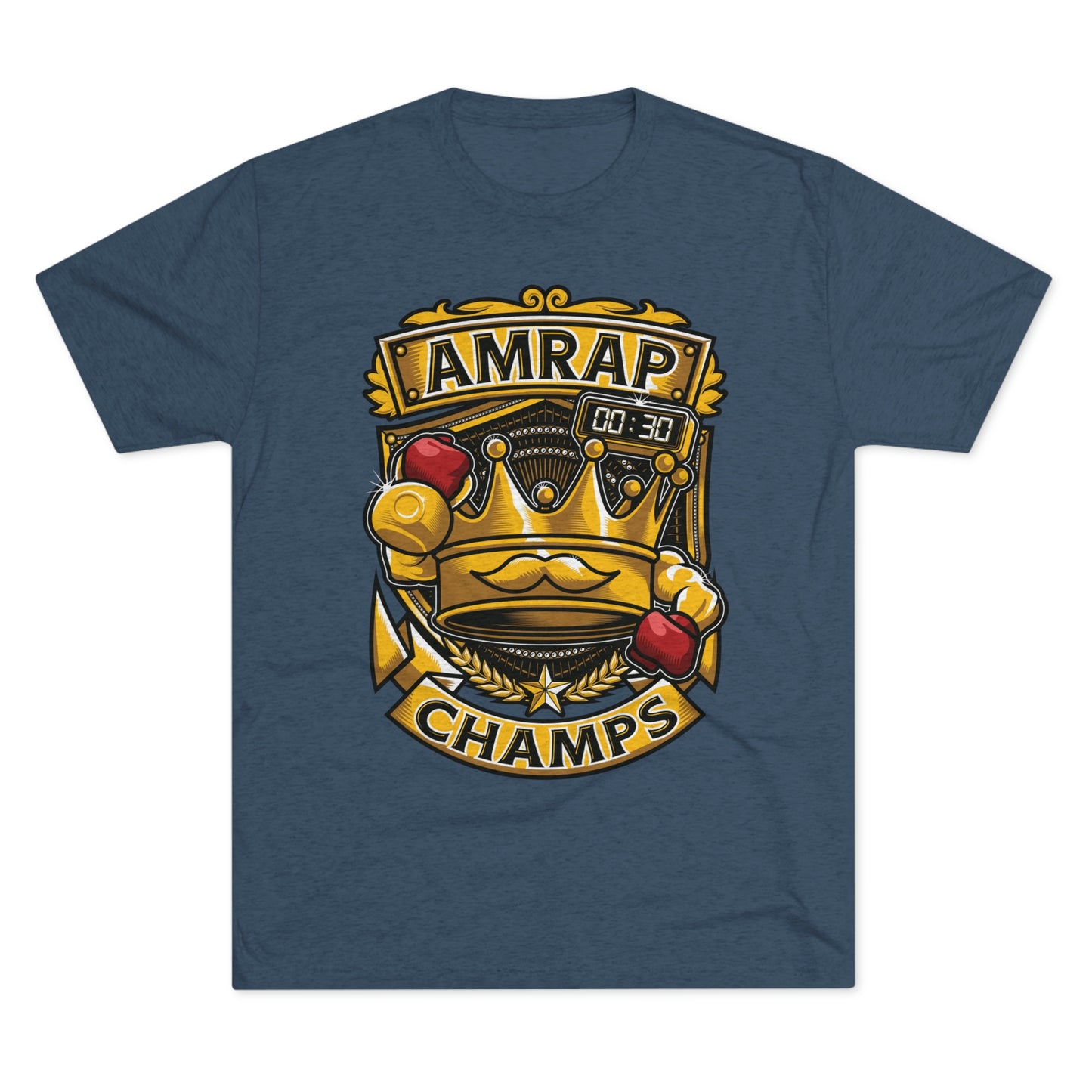 AMRAP CHAMPS - PREMIUM SOFT - Unisex Tri-Blend Crew Tee (Next Level 6010)