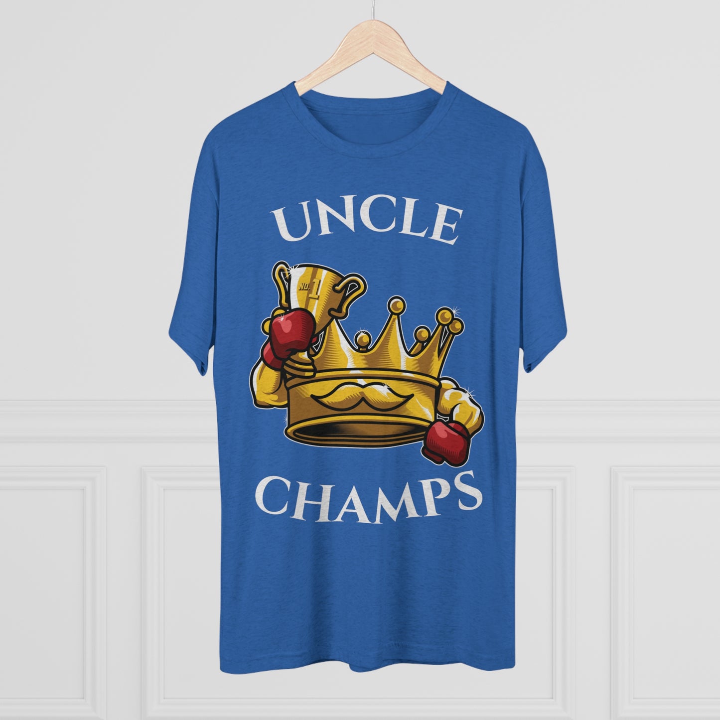 UNCLE CHAMPS - PREMIUM SOFT - Unisex Tri-Blend Crew Tee (Next Level 6010)